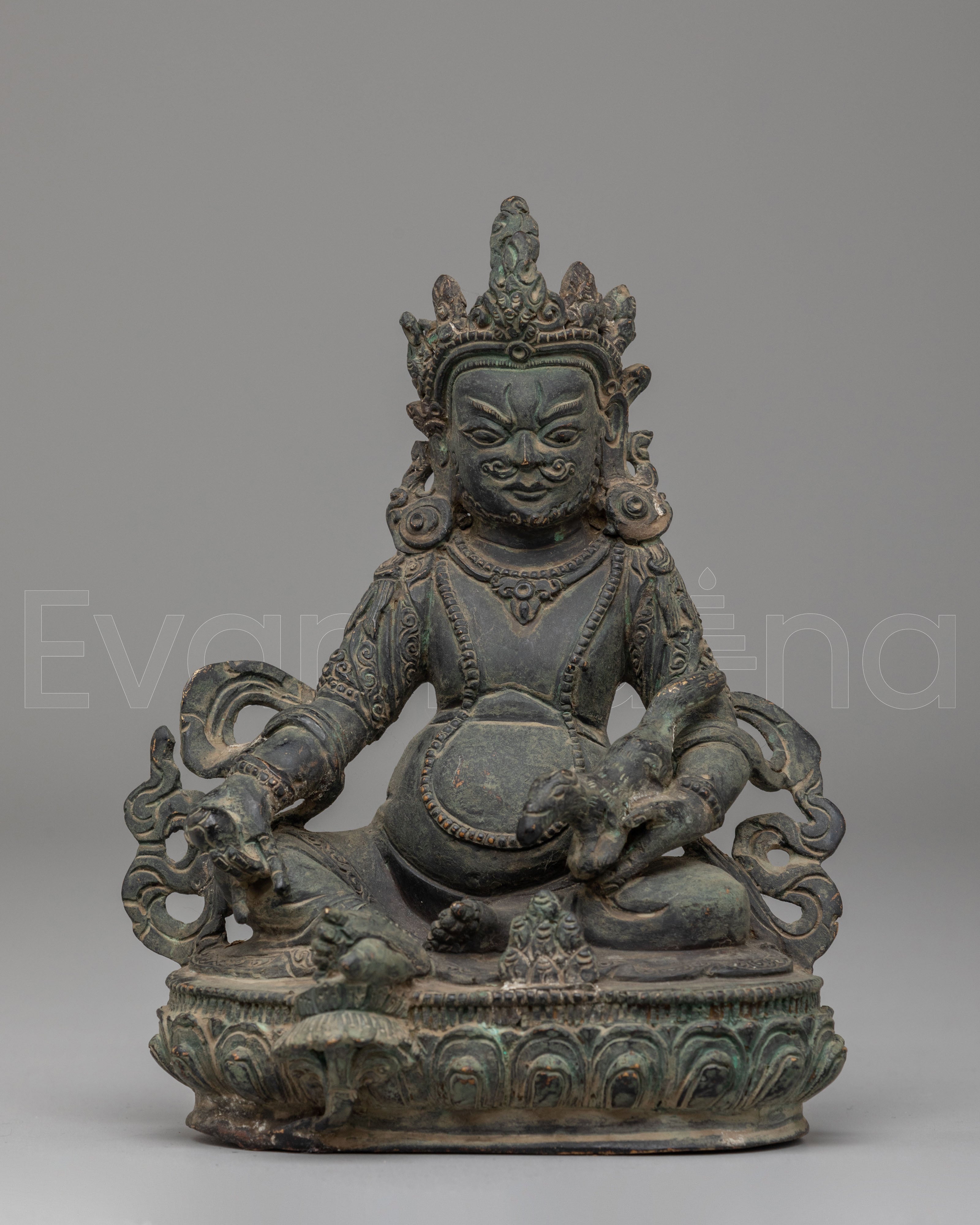 Handcrafted Himalayan Dzambhala Statue