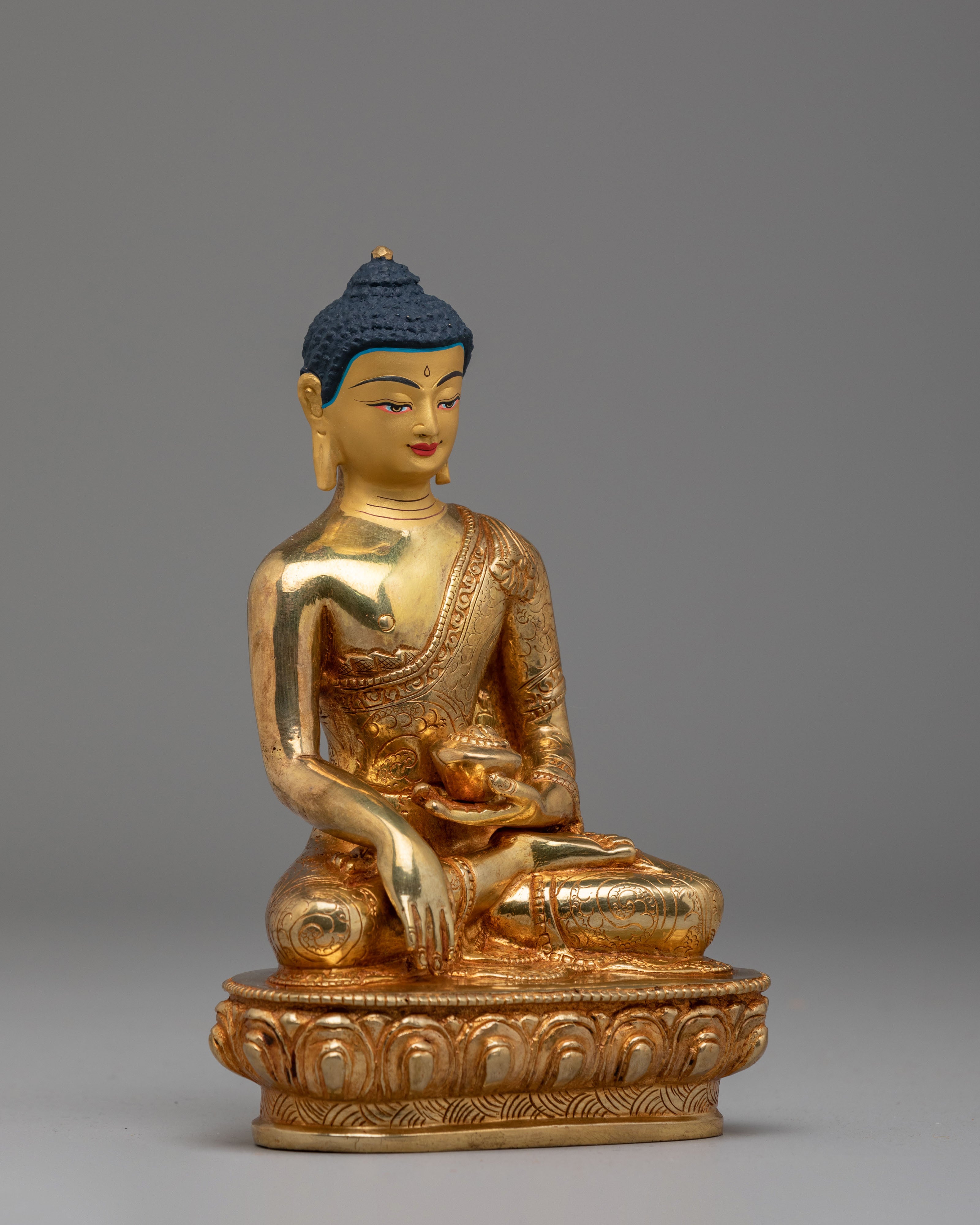 Shakyamuni Buddha Serene Statue | Meditation Altar Decor