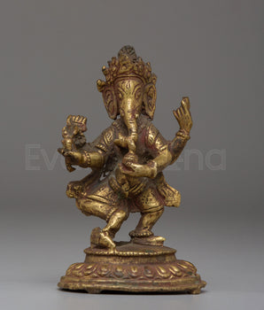 Brass Statue of Ganesh