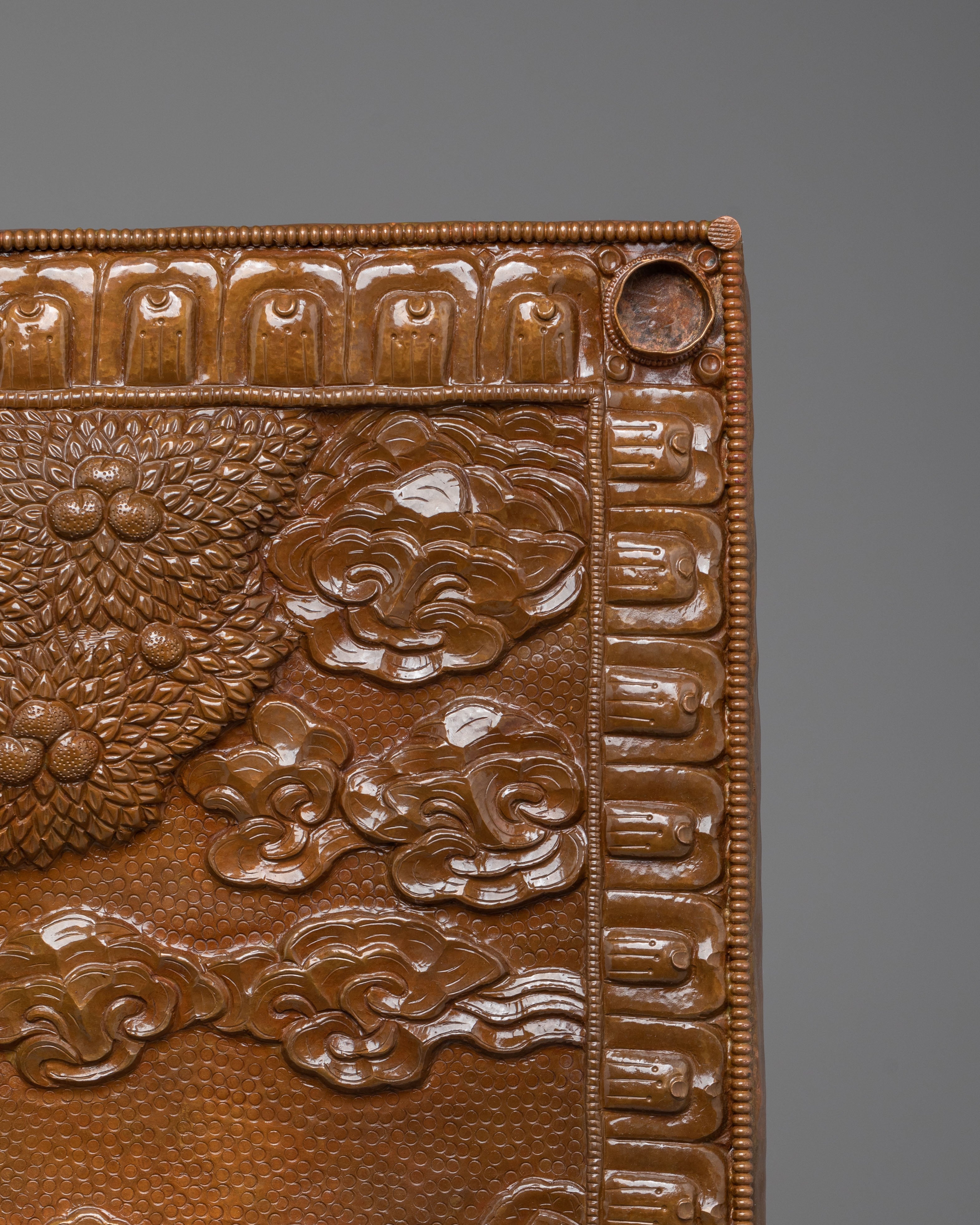 Four Harmonious Friends Wall Hanging | Oxidized Copper Body with Handcrafted Details