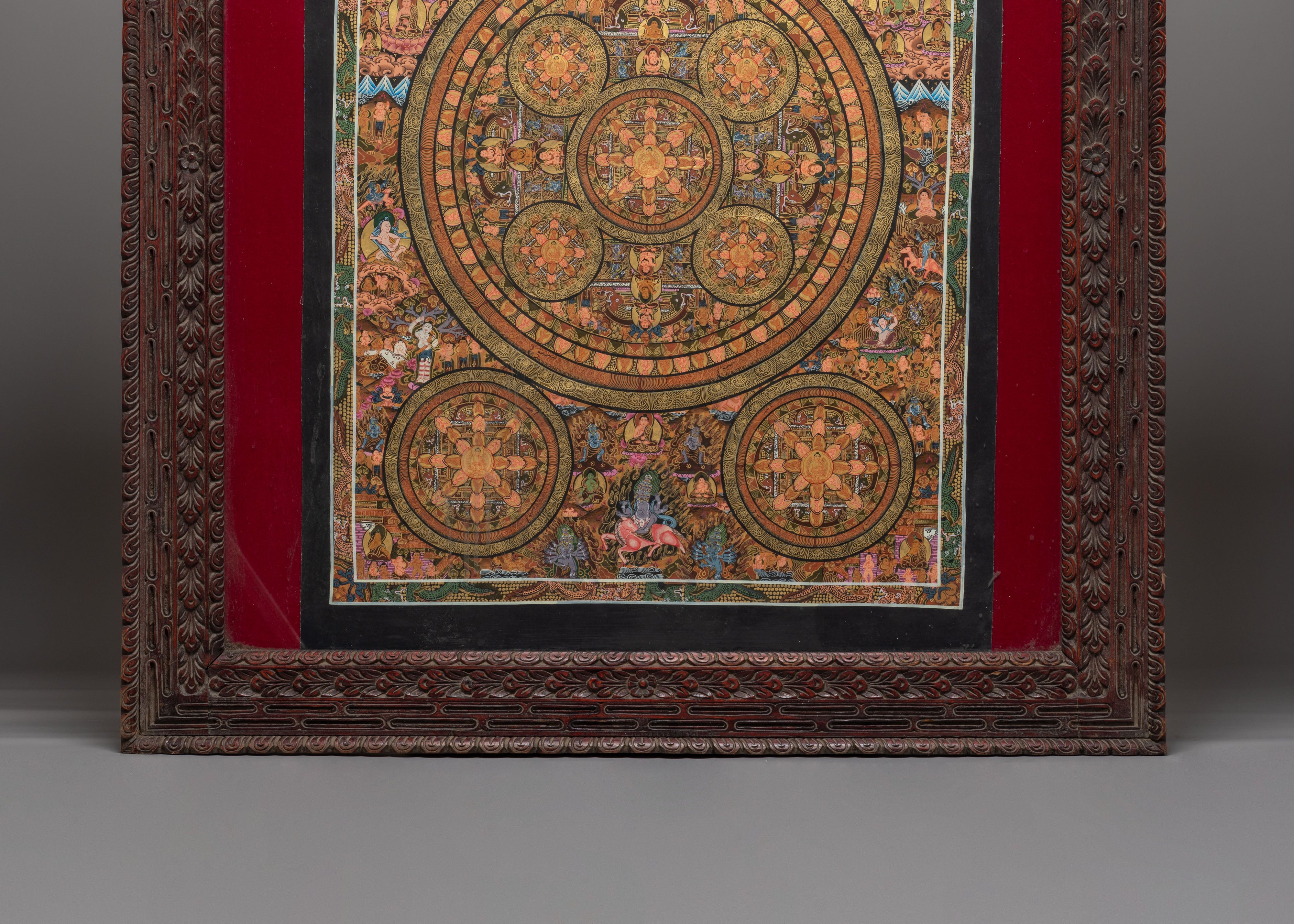 Decorative Mandala Wall Hanging | A Sacred Art Piece for Spiritual Spaces