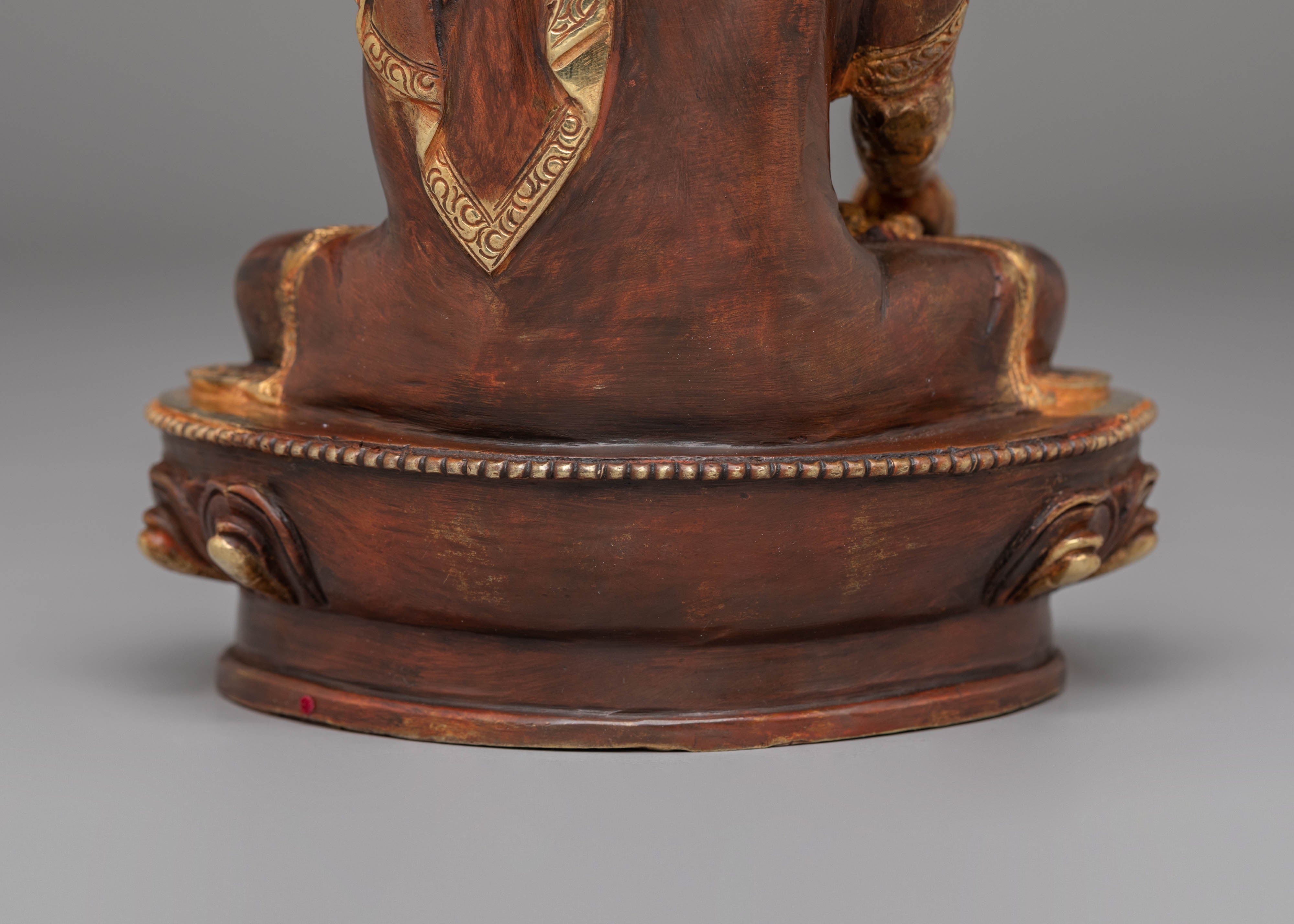 Handcrafted Ratnasambhava Statue for Decor | Buddhist Sculpture