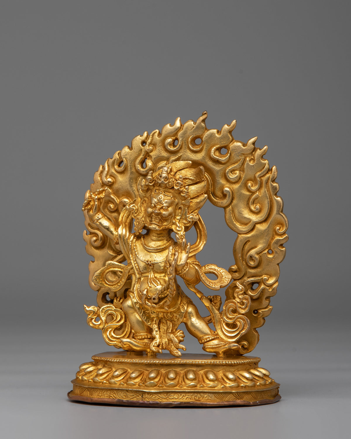 Himalayan Vajrapani Statue | Buddhist Protector Deity