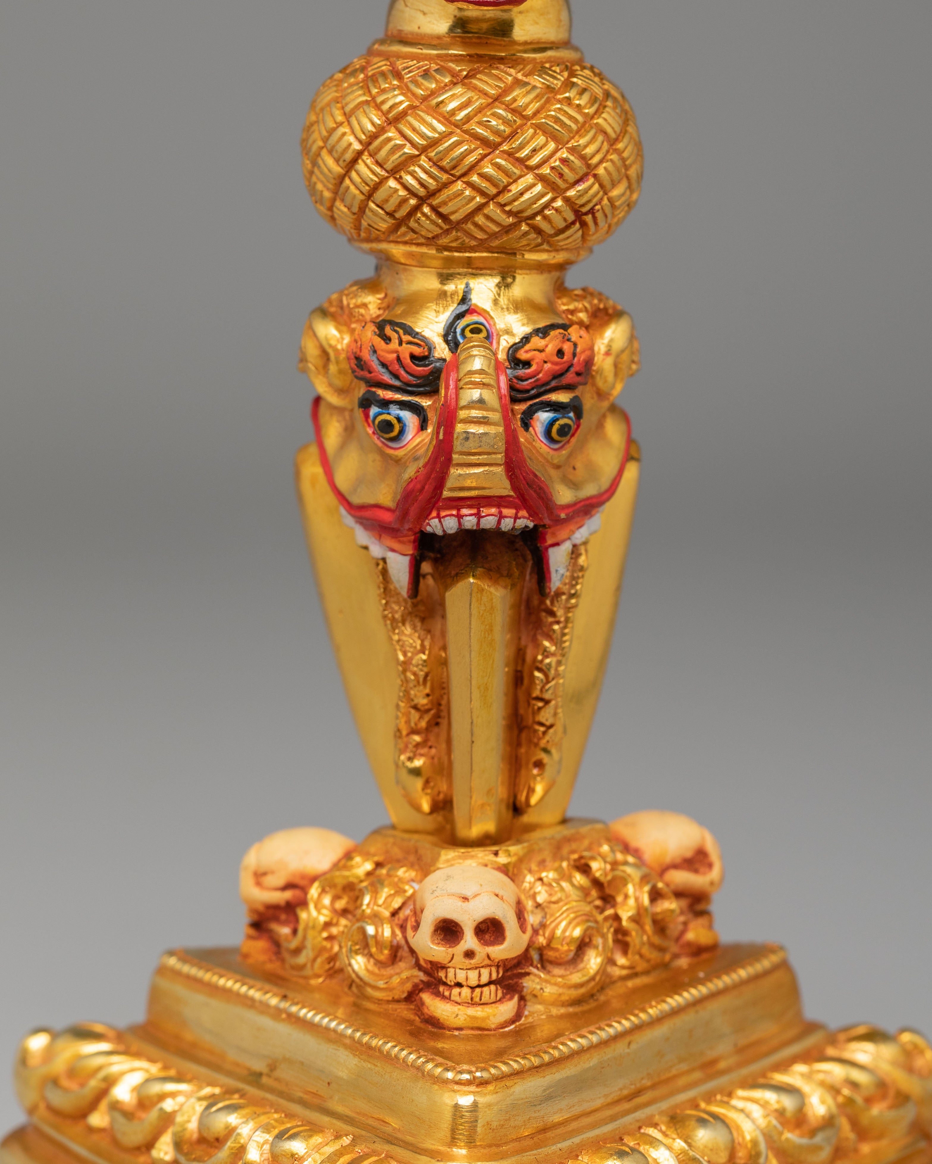 Sacred Yamantaka Vajrayana Phurba | Tibetan Ritual Dagger