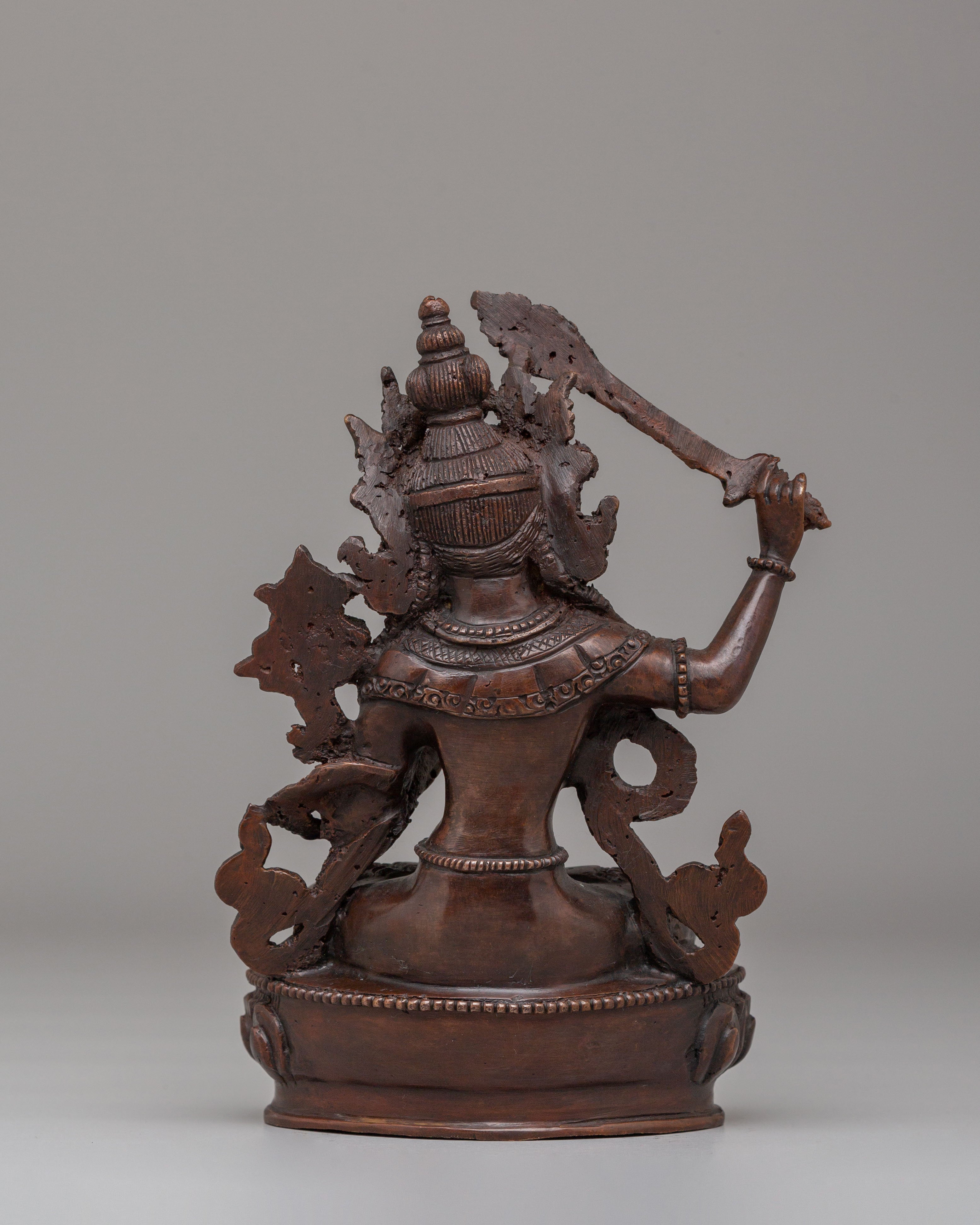 Sacred Manjushri Deity Statue | Symbol of Wisdom and Enlightenment
