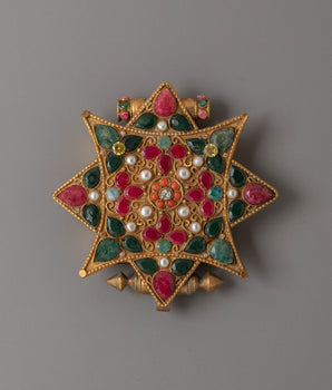 Tibetan Ghau Box Locket for Accessories