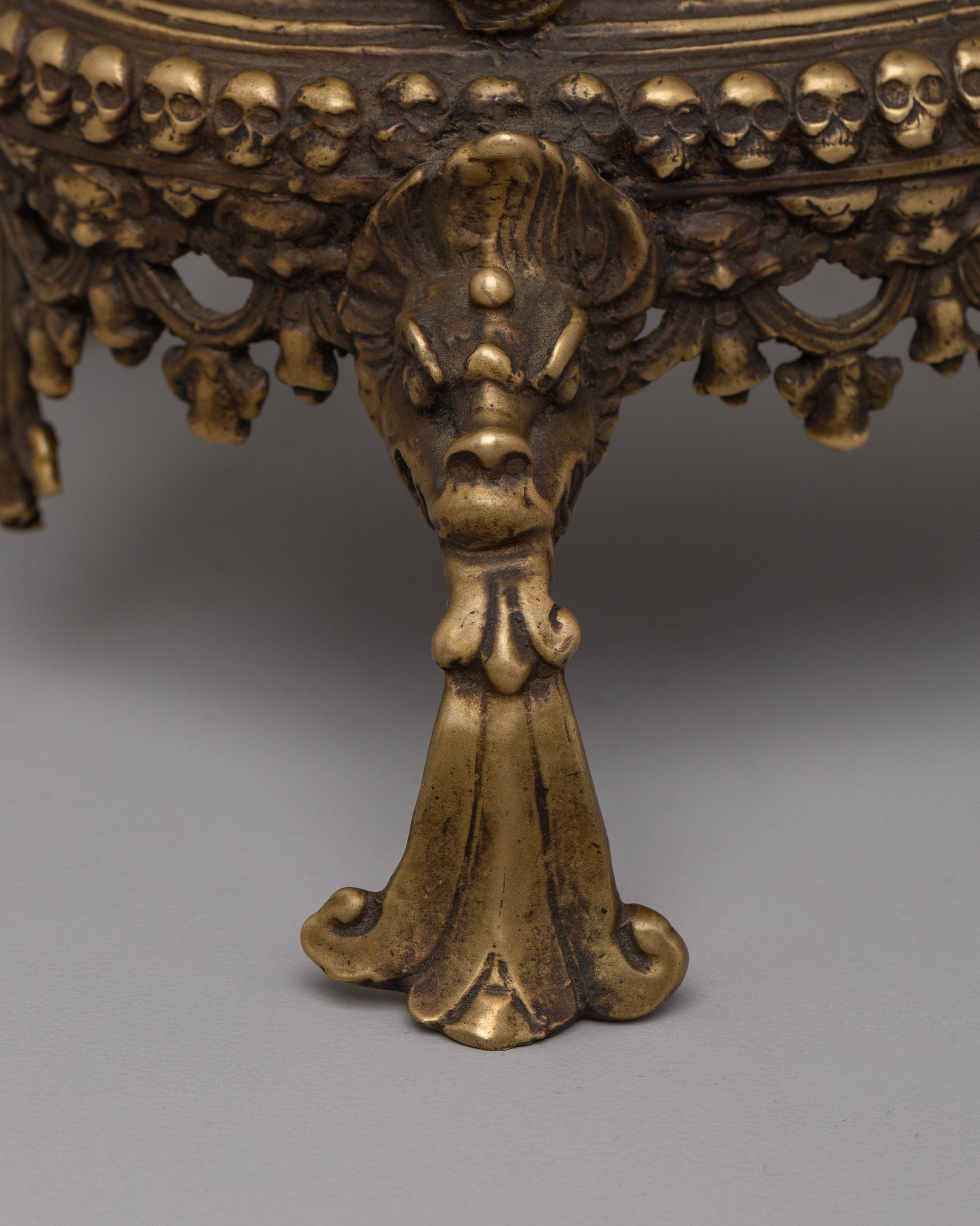 Himalayan Tibetan Handcrafted Kapala | Ritual Skull Cup