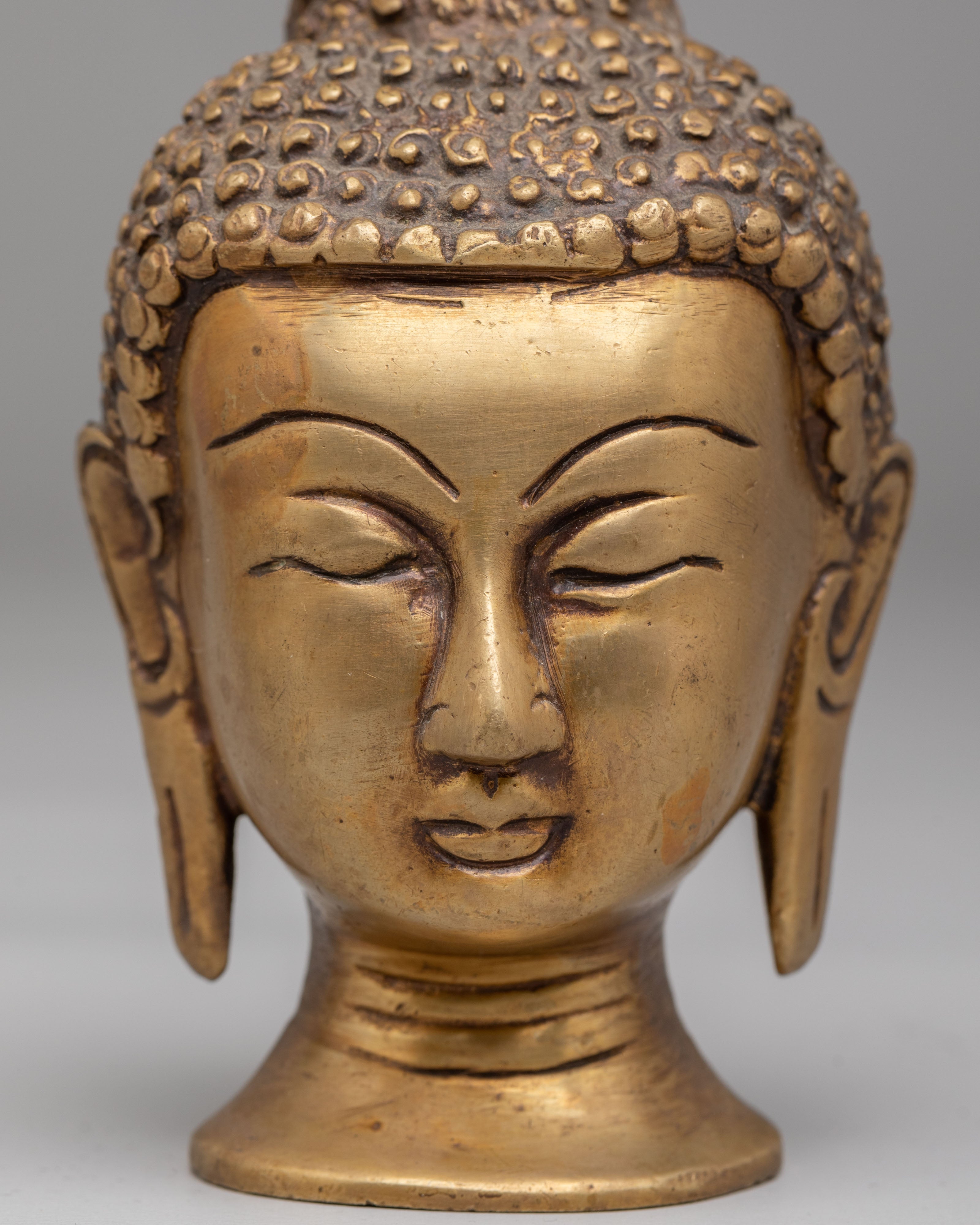 Scared Buddha Head Statue | Spiritual Home Decor