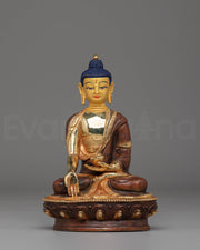 Handcrafted Ratnasambhava Statue for Decor | Buddhist Sculpture