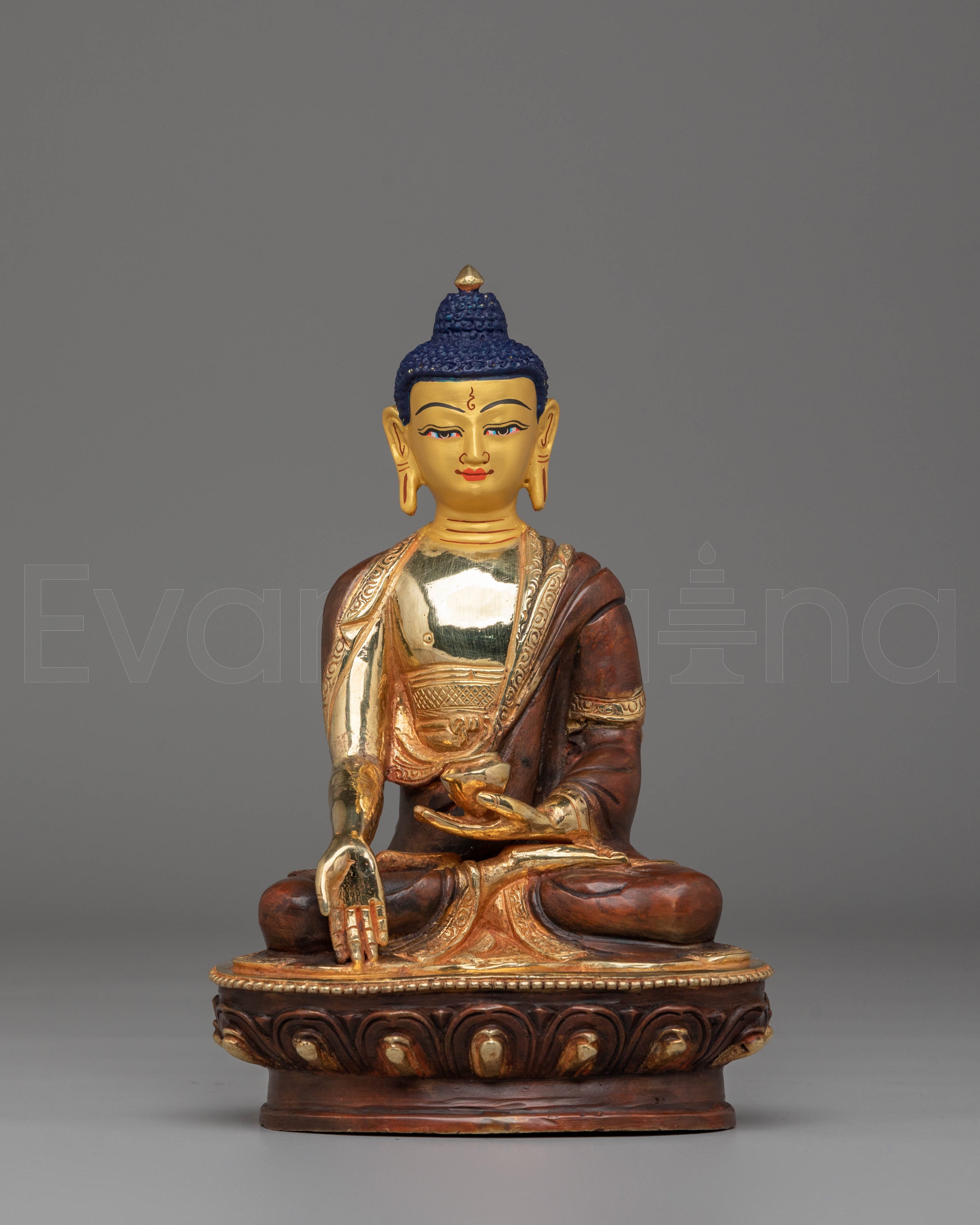 Handcrafted Ratnasambhava Statue for Decor | Buddhist Sculpture