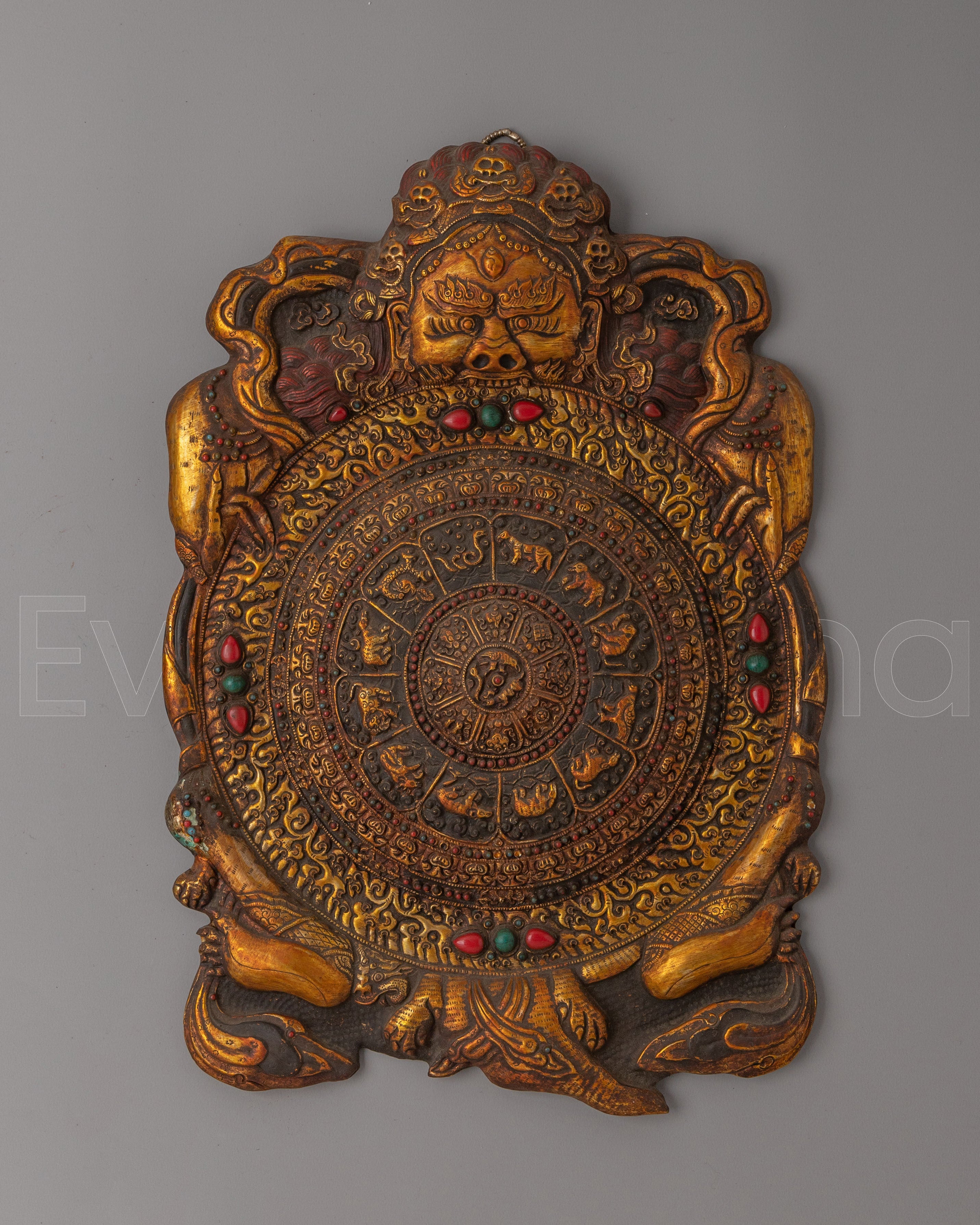 Tibetan Wheel Of Life Wall Hanging