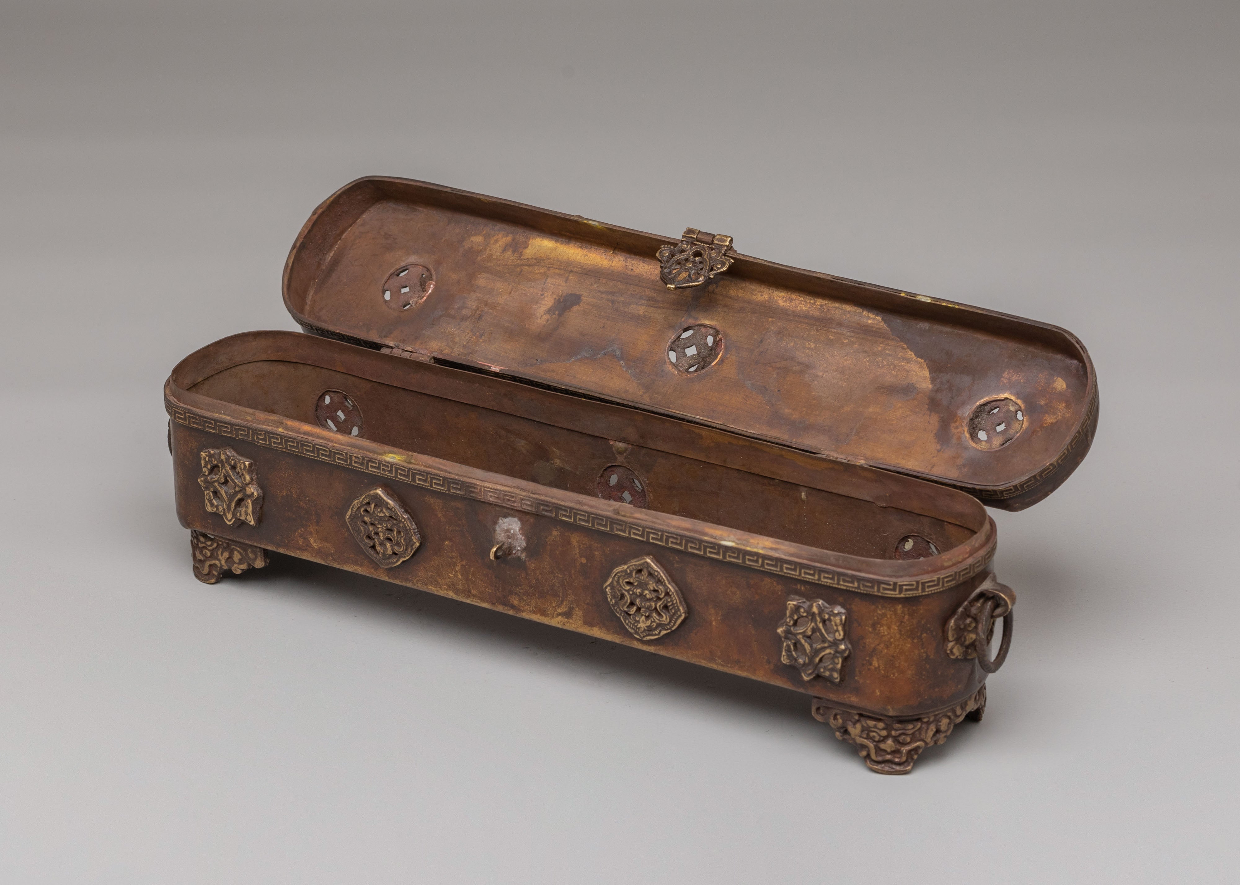 Traditional Tibetan Incense Box | Himalayan Altar Decor