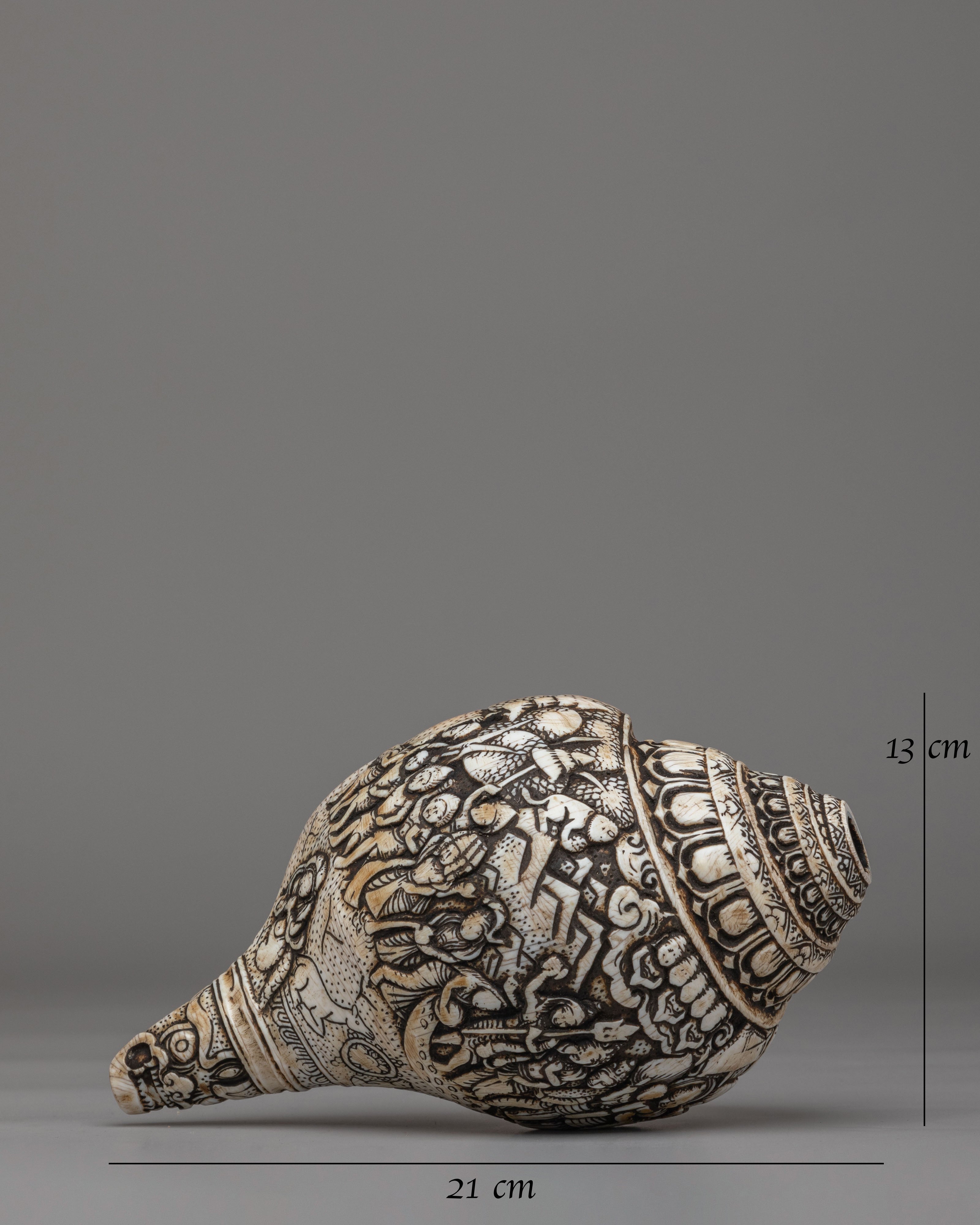 Sacred Buddhist Conch | Buddhist Ritual Object