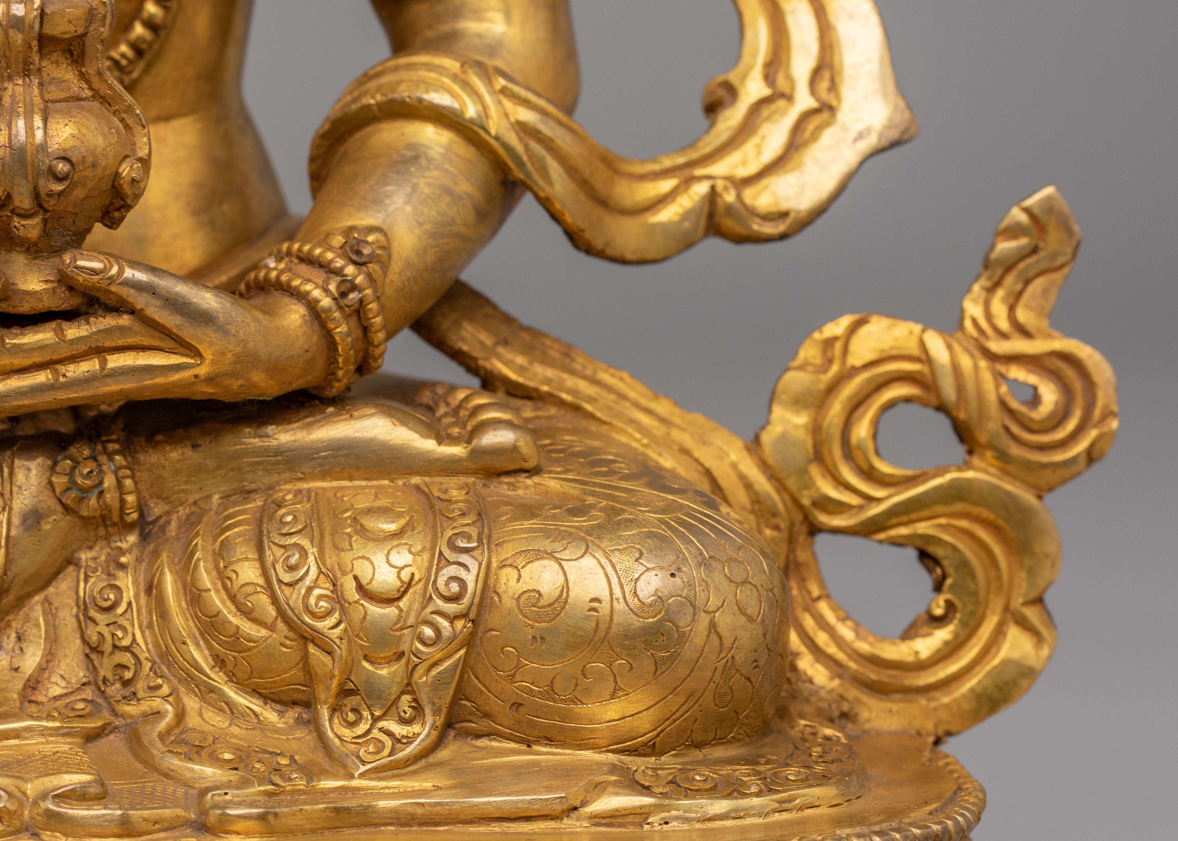 Handmade Amitayus Buddha Statue | Symbol of Longevity and Spiritual Wisdom