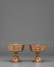 Himalayan Butter Lamp Set