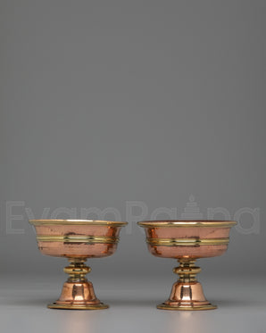 Himalayan Butter Lamp Set