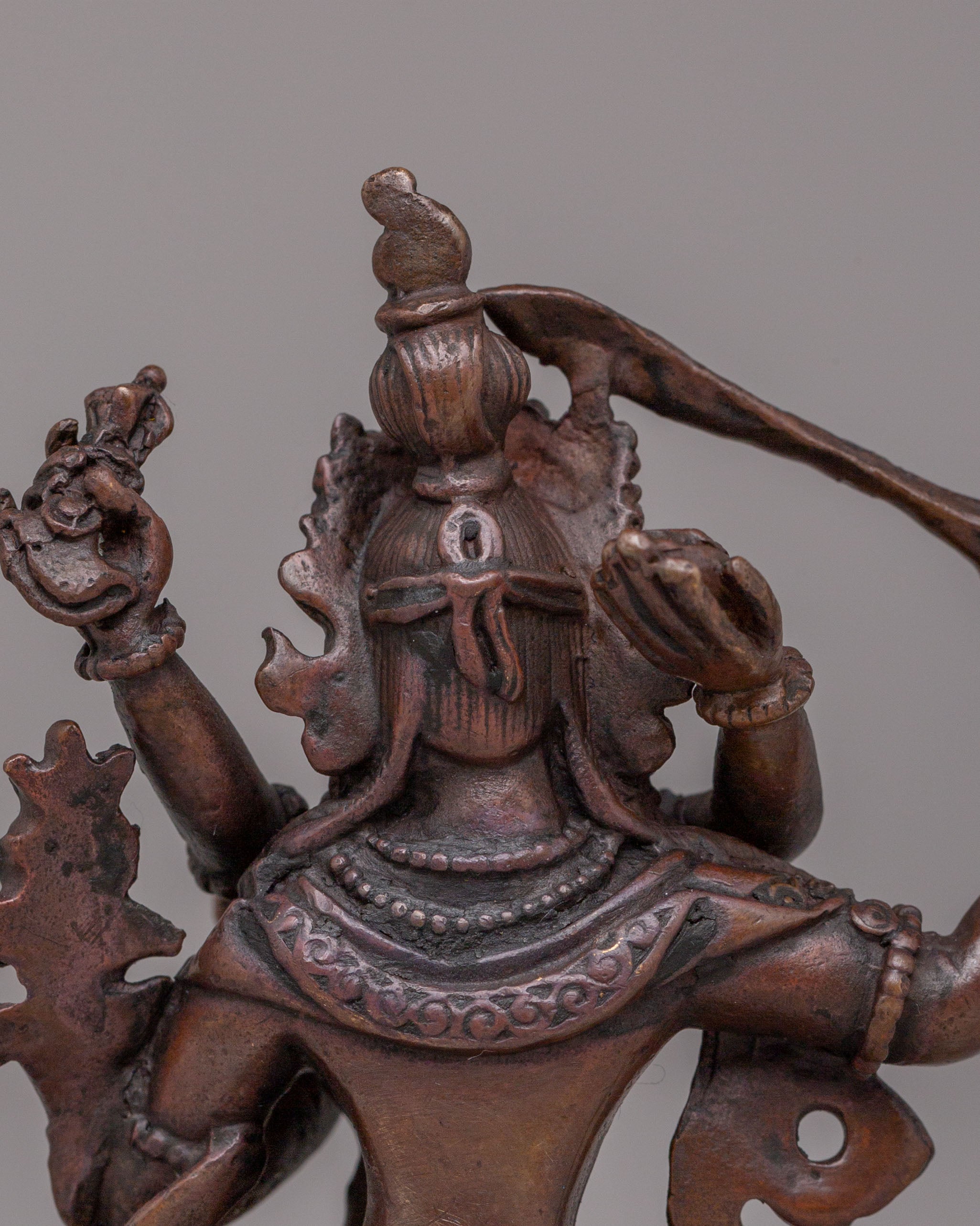 Manjushri With Consort Sculpture | Symbol of Wisdom