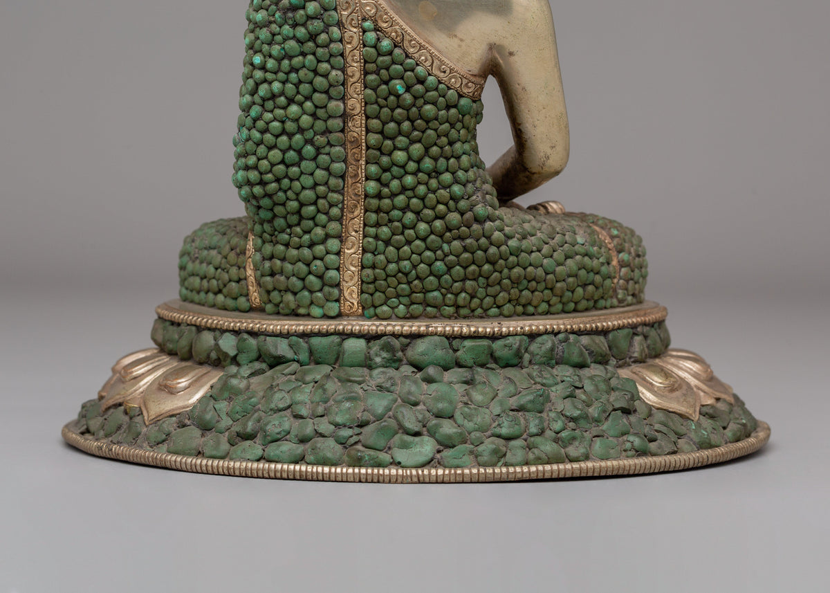 Himalayan Amitabha Buddha Altar Sculpture | Buddha of Infinite Light