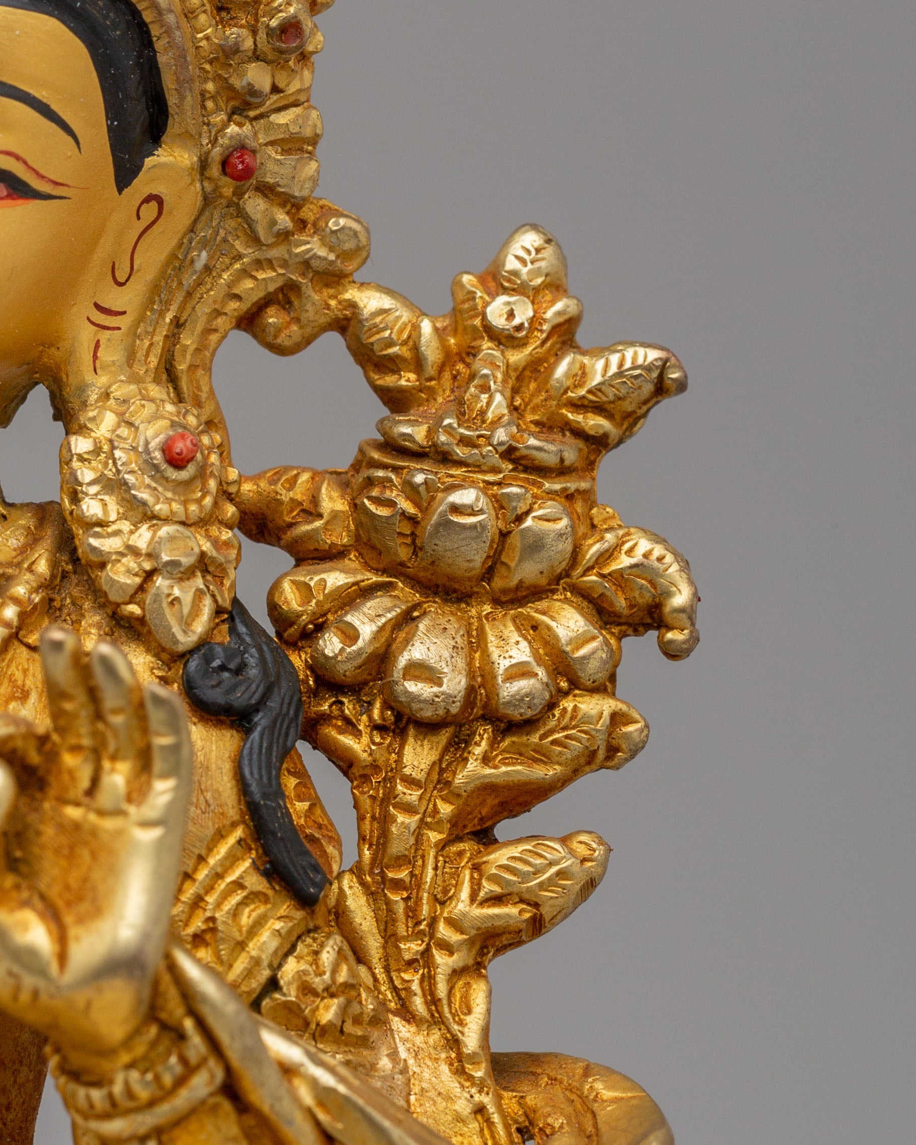 Sacred Bodhisattva Manjushri Statue | Wisdom Sculpture