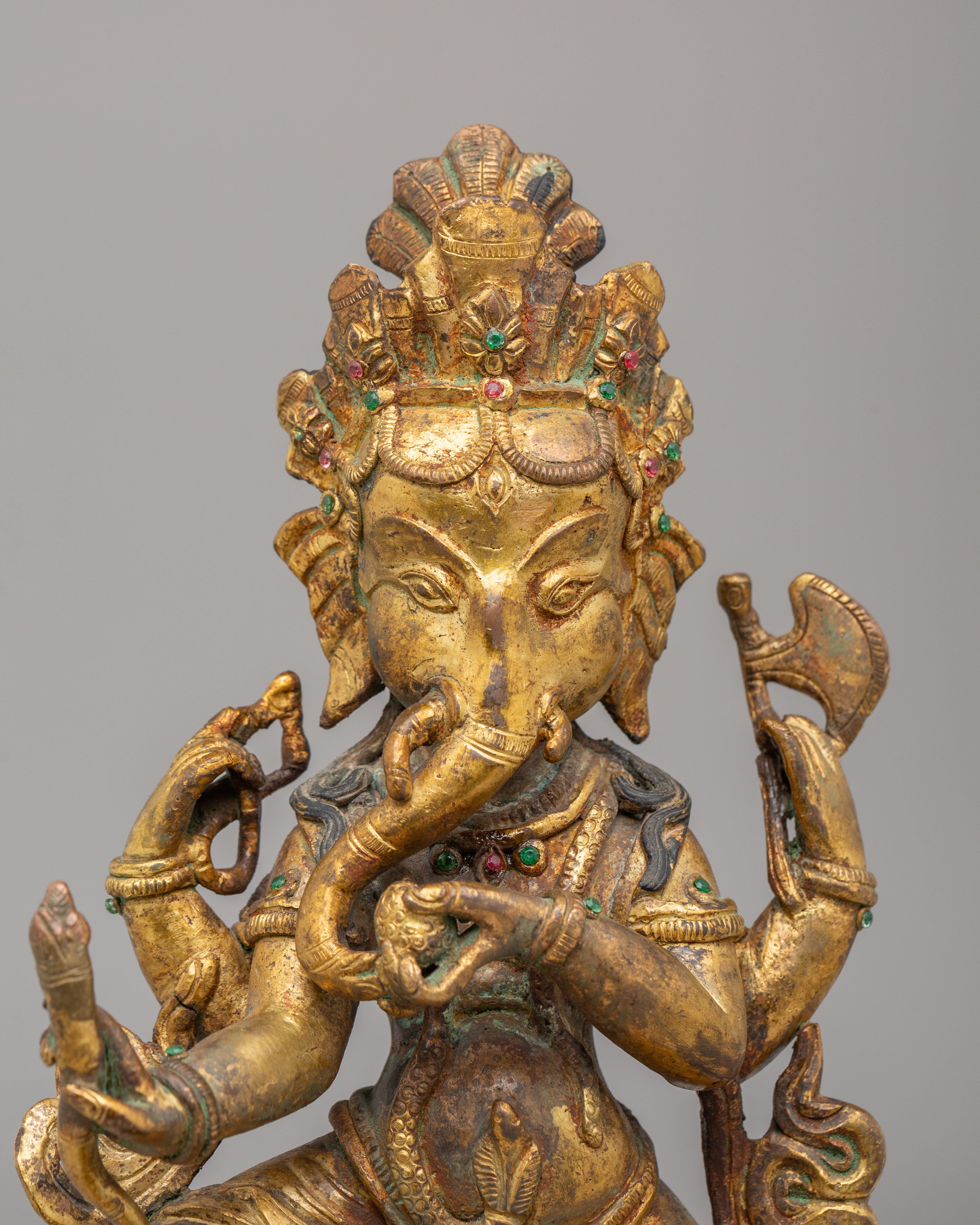 40 Years Old Ganesh Statue | Spiritual Home Decor