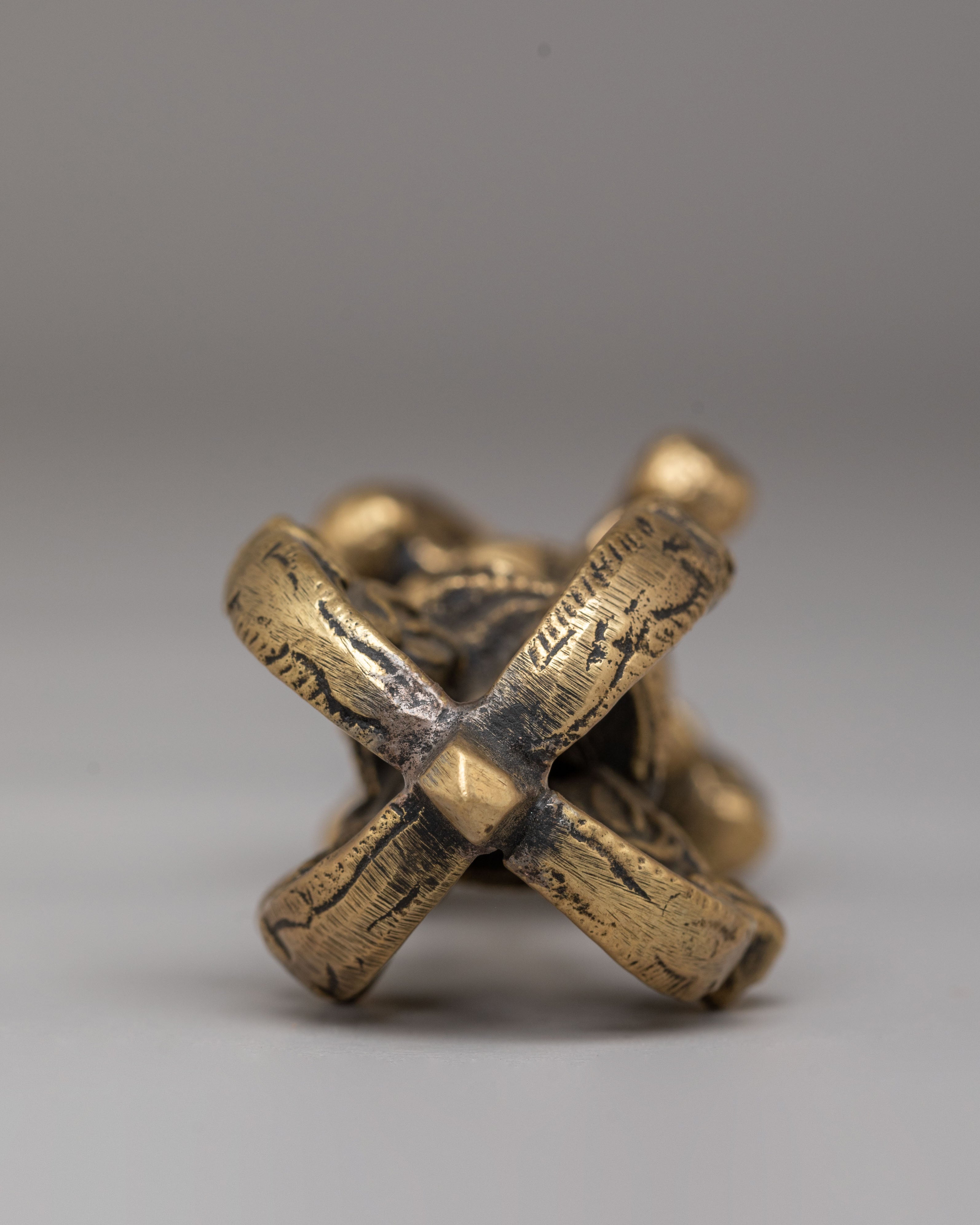 Buddhist Handmade Vajra | Tibetan Ritual Tool