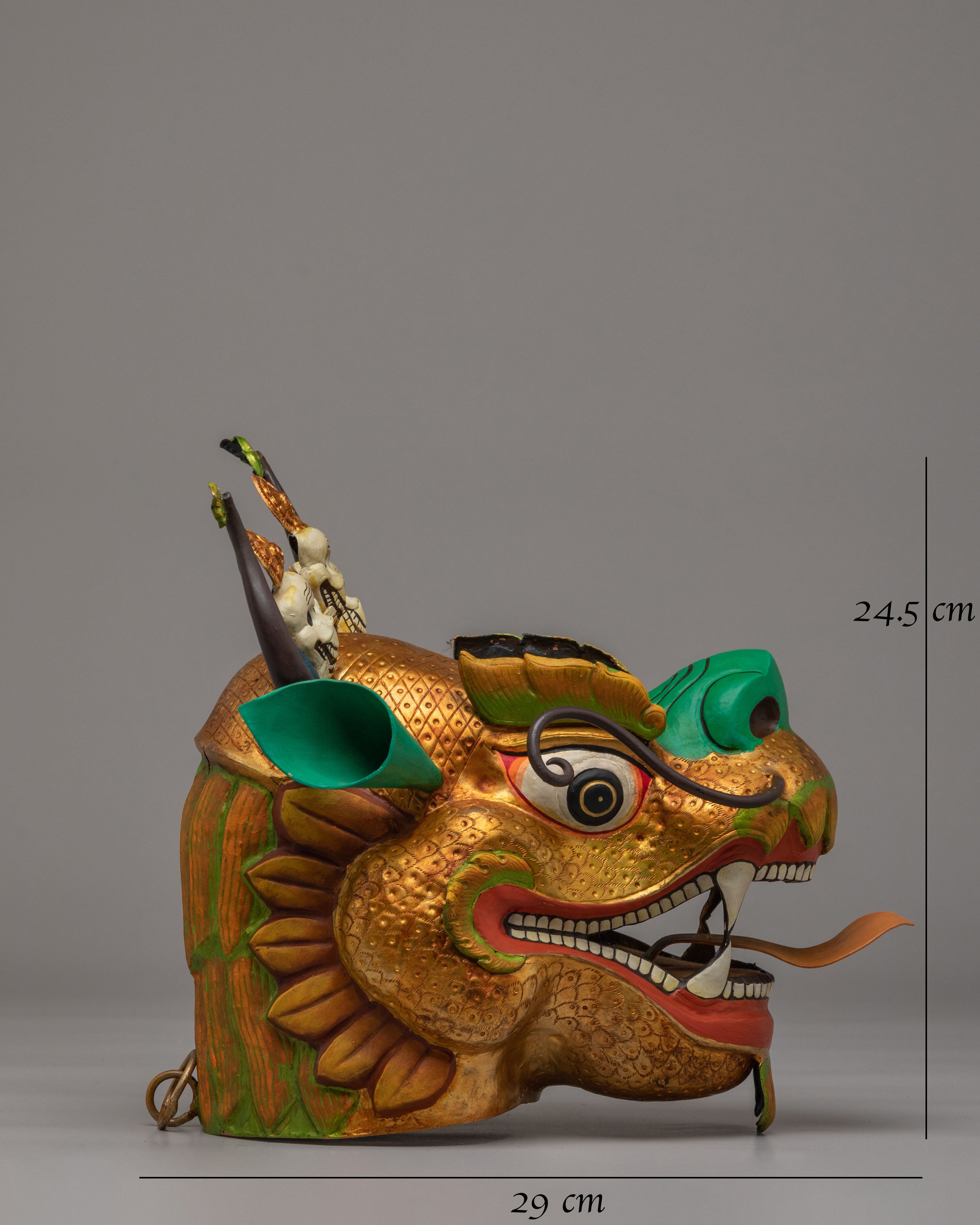 Handcrafted Dragon Head | Perfect Decor for Your Home