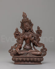 Himalayan White Tara Sculpture 