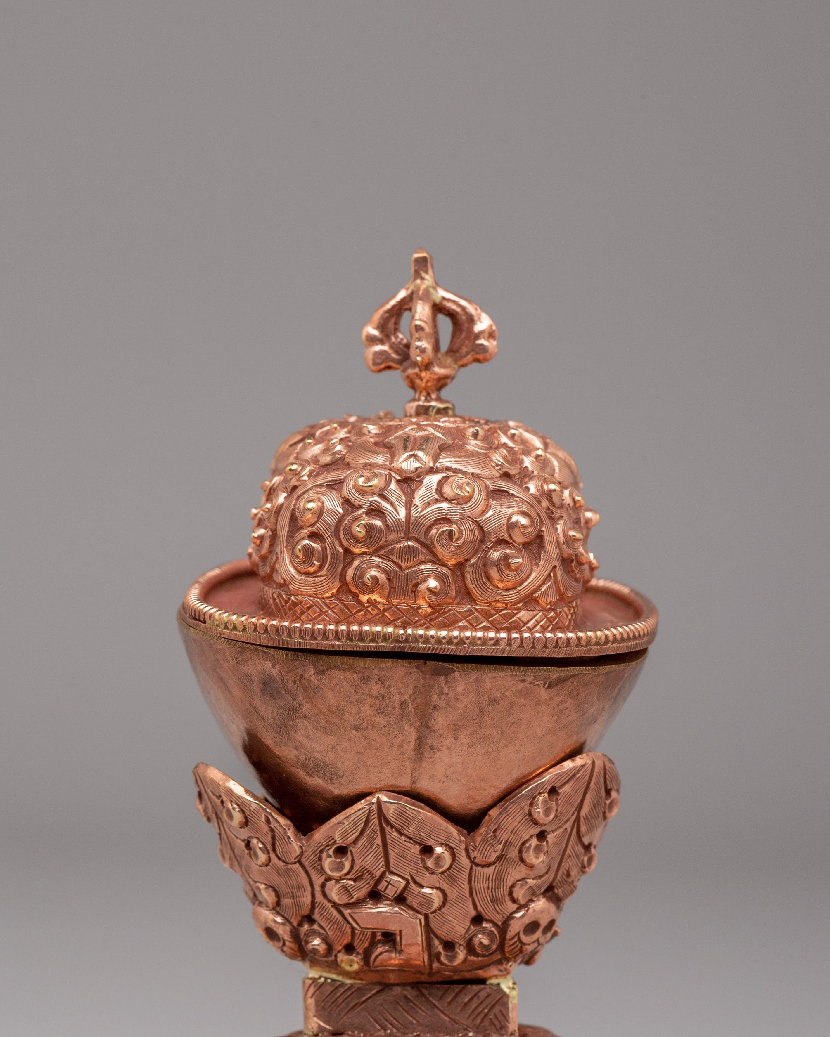 Vajrayana Ritual Kapala | Sacred Offering Vessel for Tantric Practices