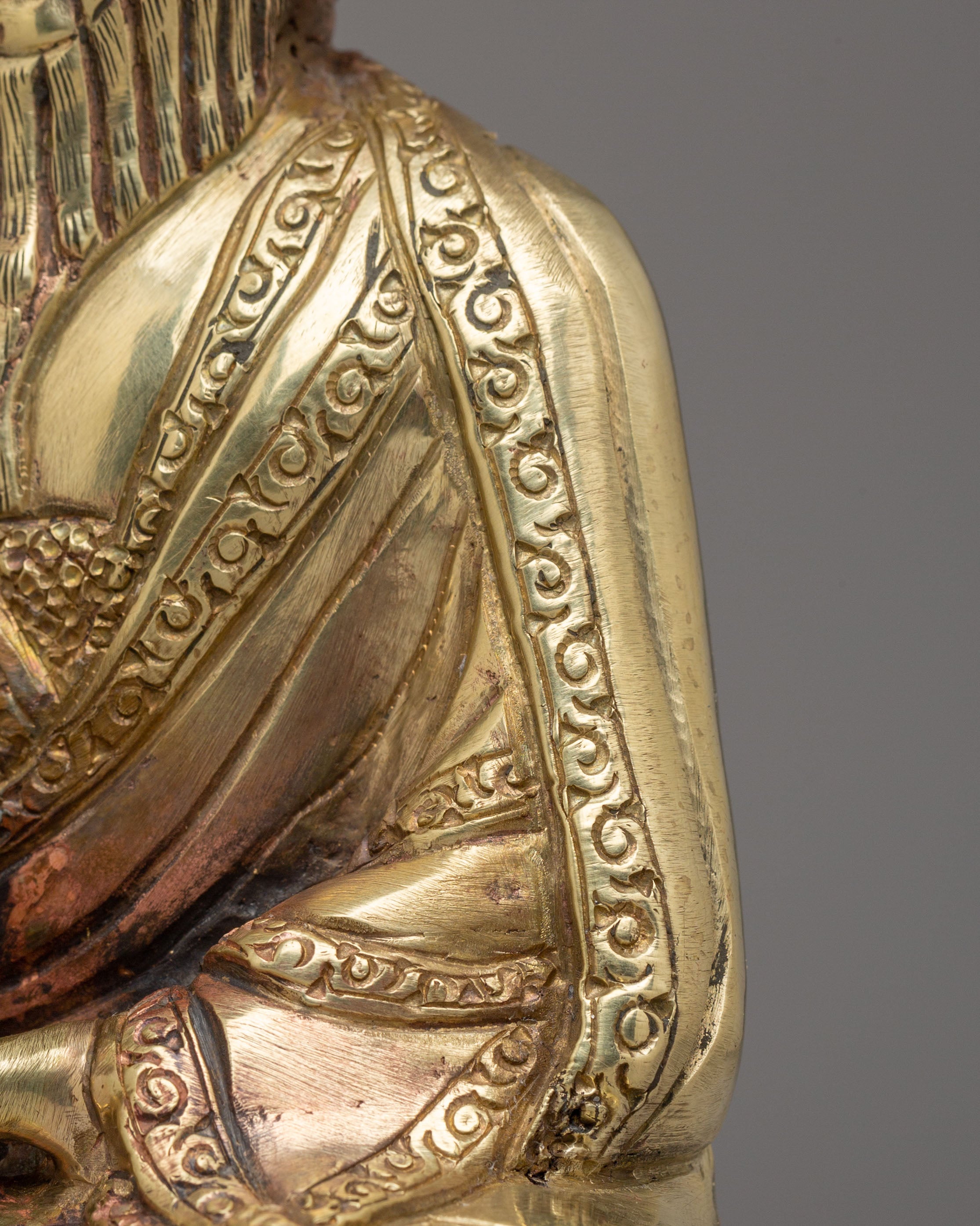 Handcrafted Sacred Guru Shapdum Statue | Spiritual Buddhist Art