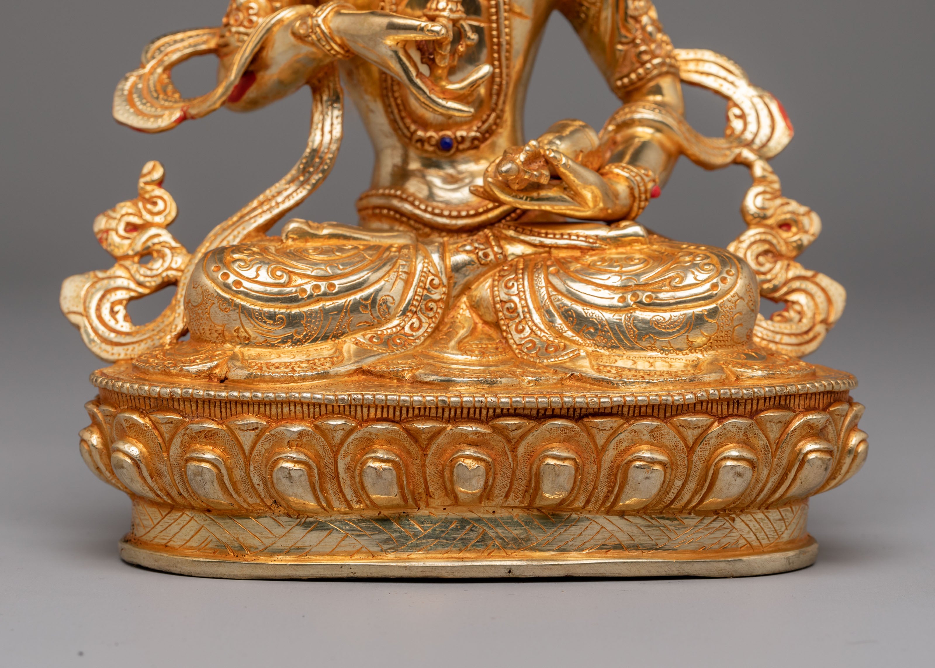 Traditional Vajrasattva Altar Sculpture | Purification Buddha Statue