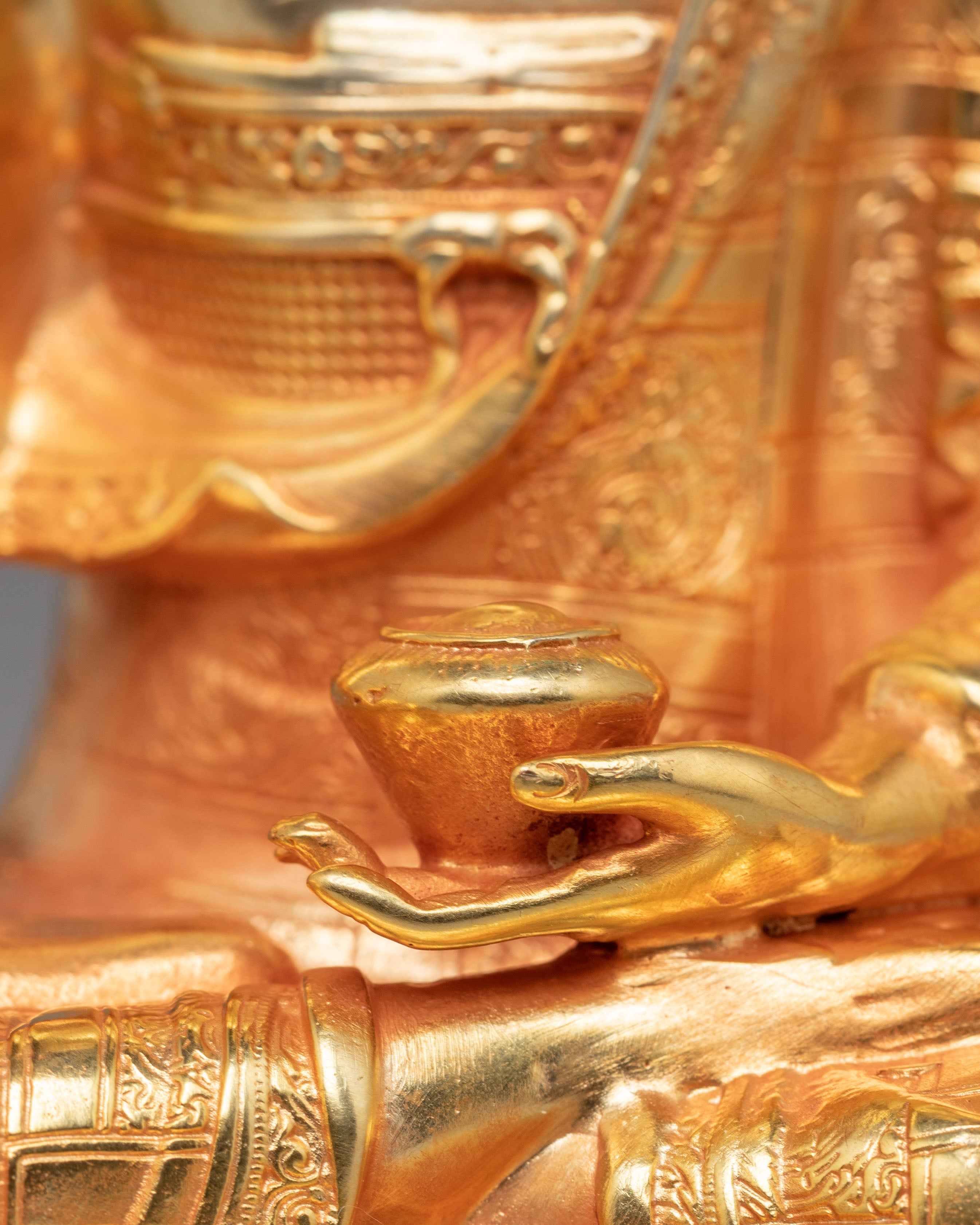 Machine-Made Shakyamuni Buddha Sculpture | Enlightened One