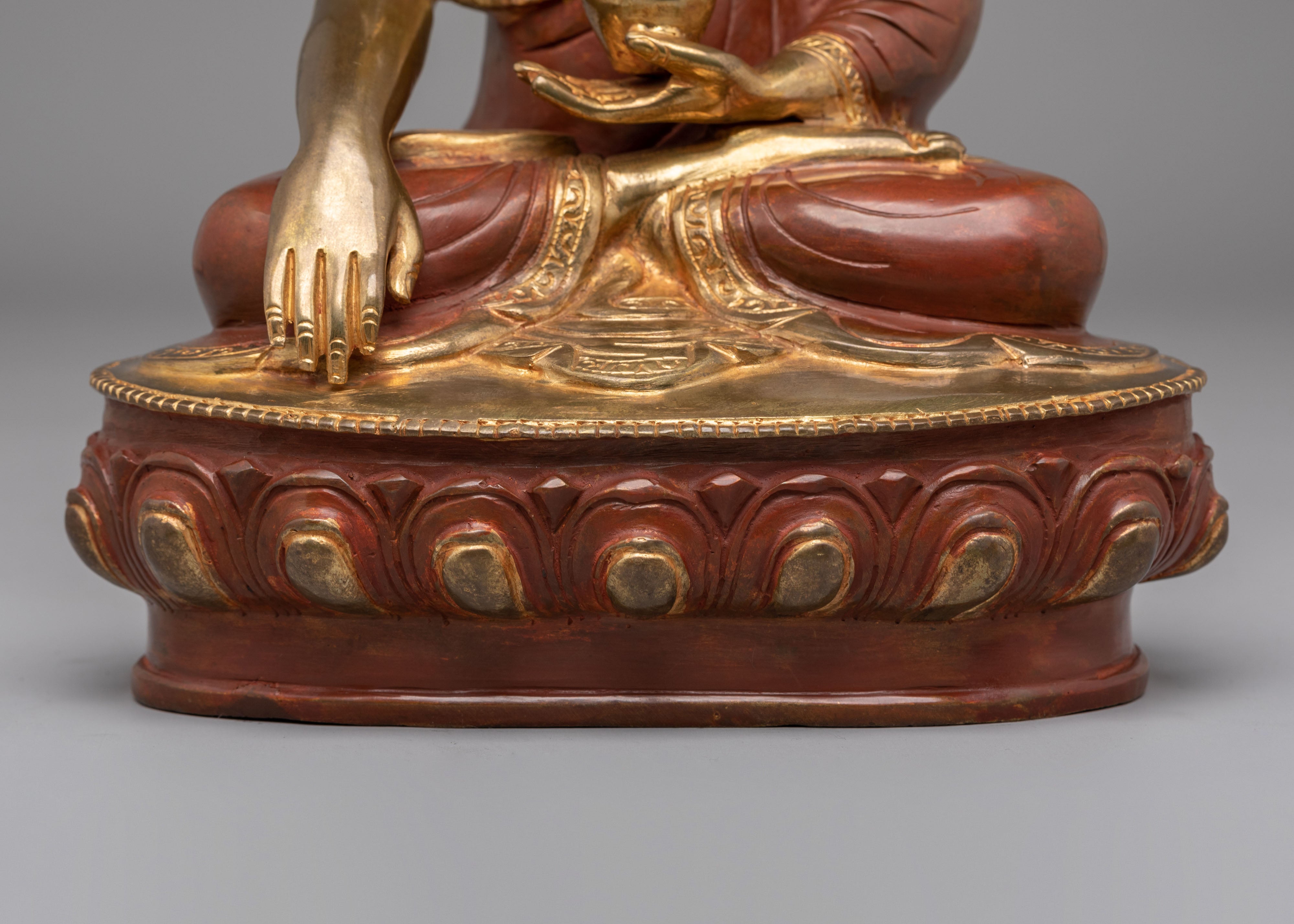 Handmade Buddha Shakyamuni Statue | Sacred Buddha of Enlightenment