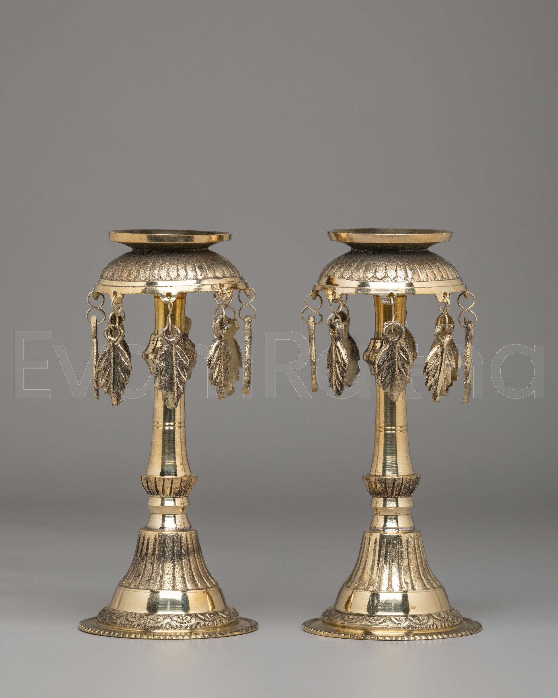 Ceremonial Oil Lamp Set