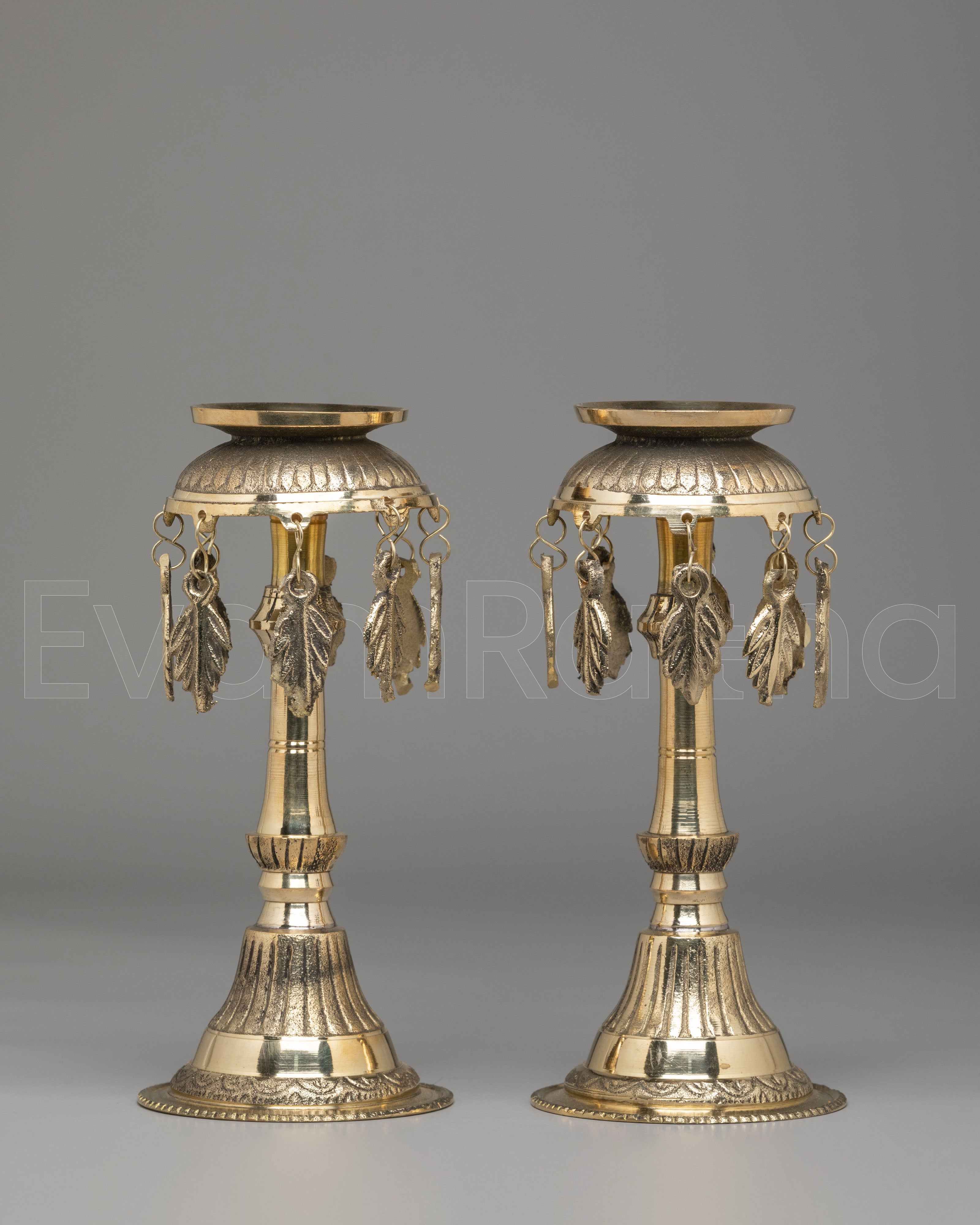 Ceremonial Oil Lamp Set