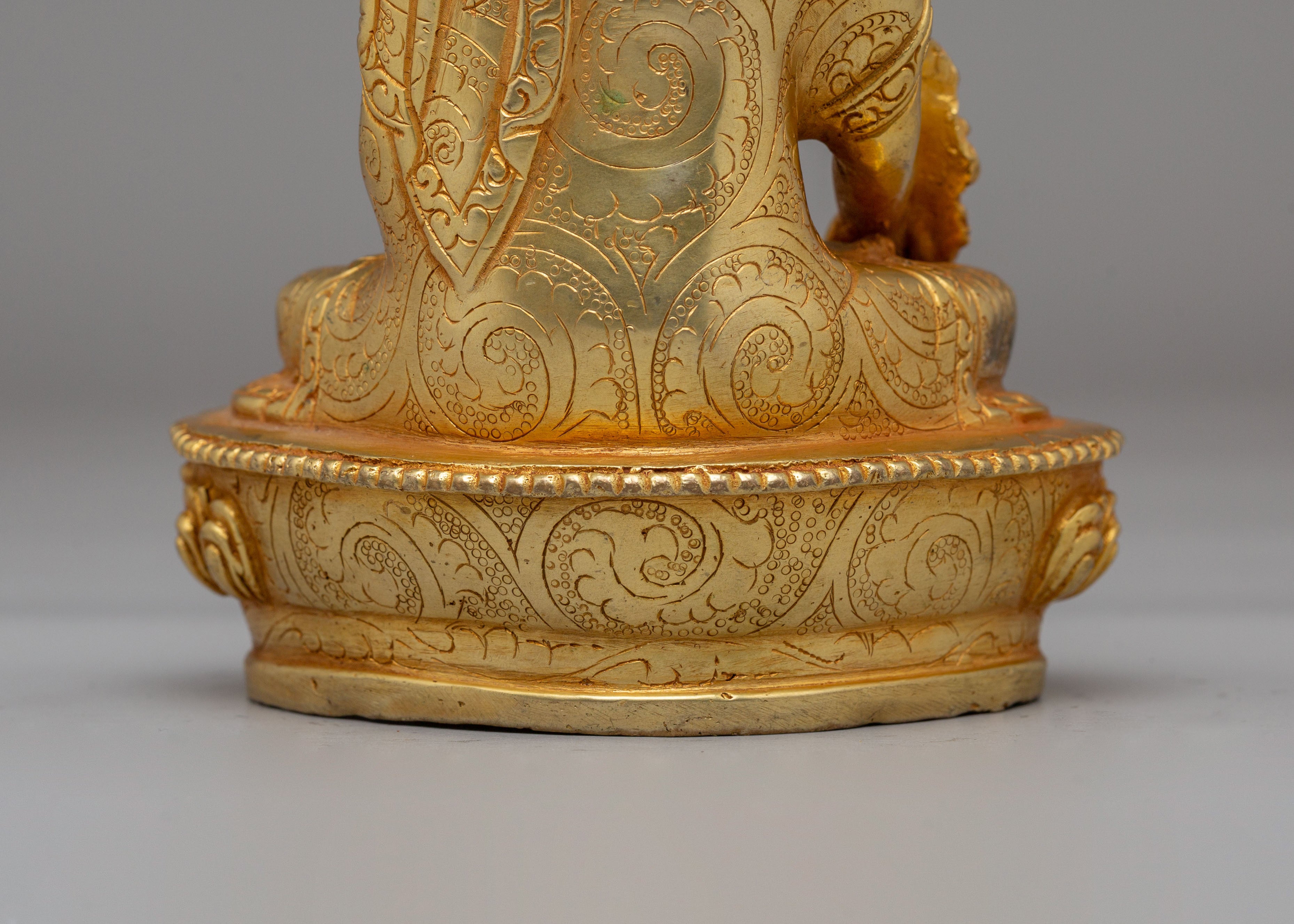 Himalayan Medicine Buddha Statue for Shrine | Tibetan Meditation Spiritual Figurine