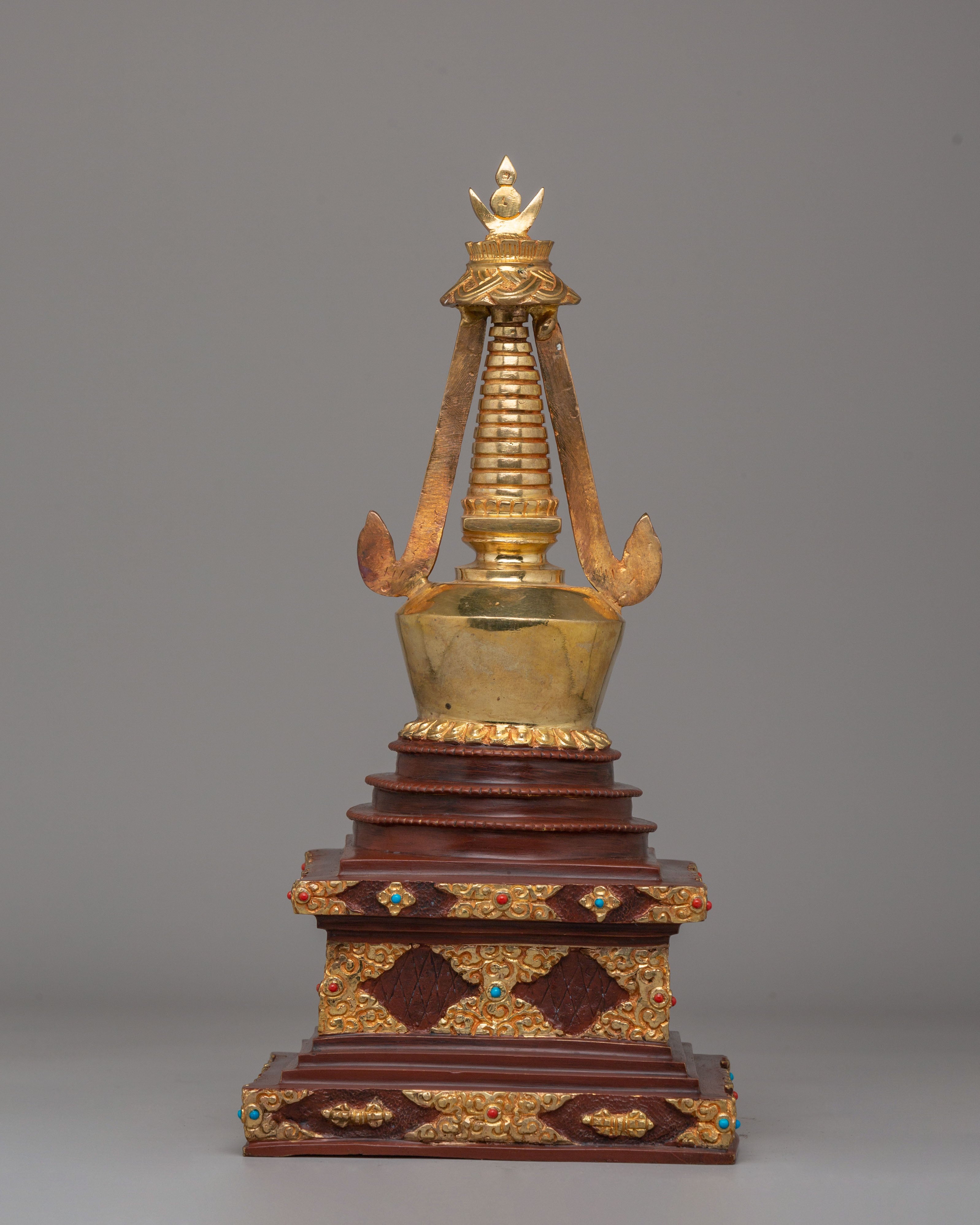 Handmade Namgyal Chorten Stupa | Spiritual Stupa for Meditation