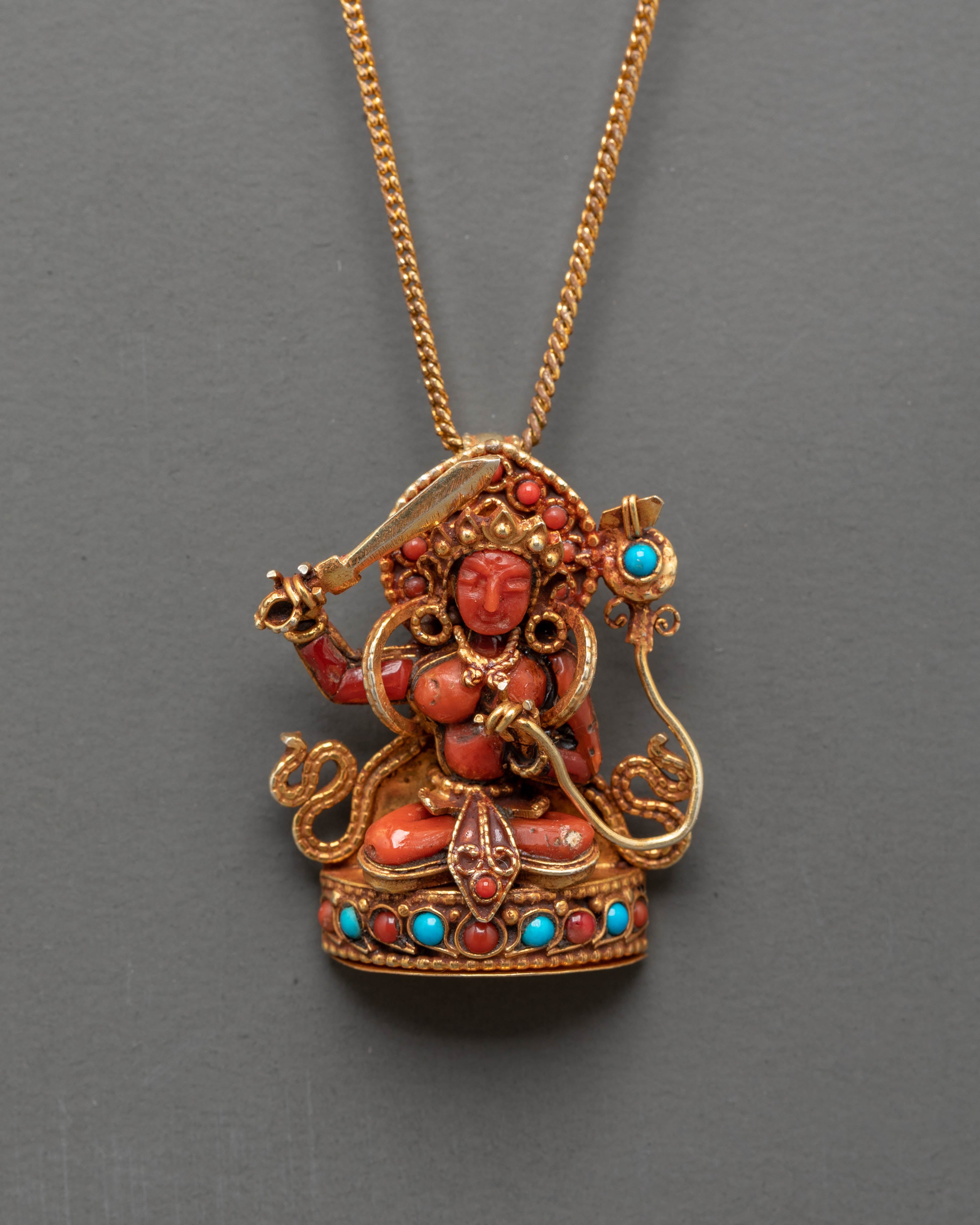 Handmade Protection Deities Locket