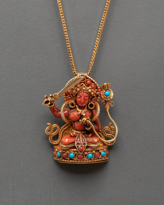Handmade Protection Deities Locket | Spiritual Protection and Devotional Use