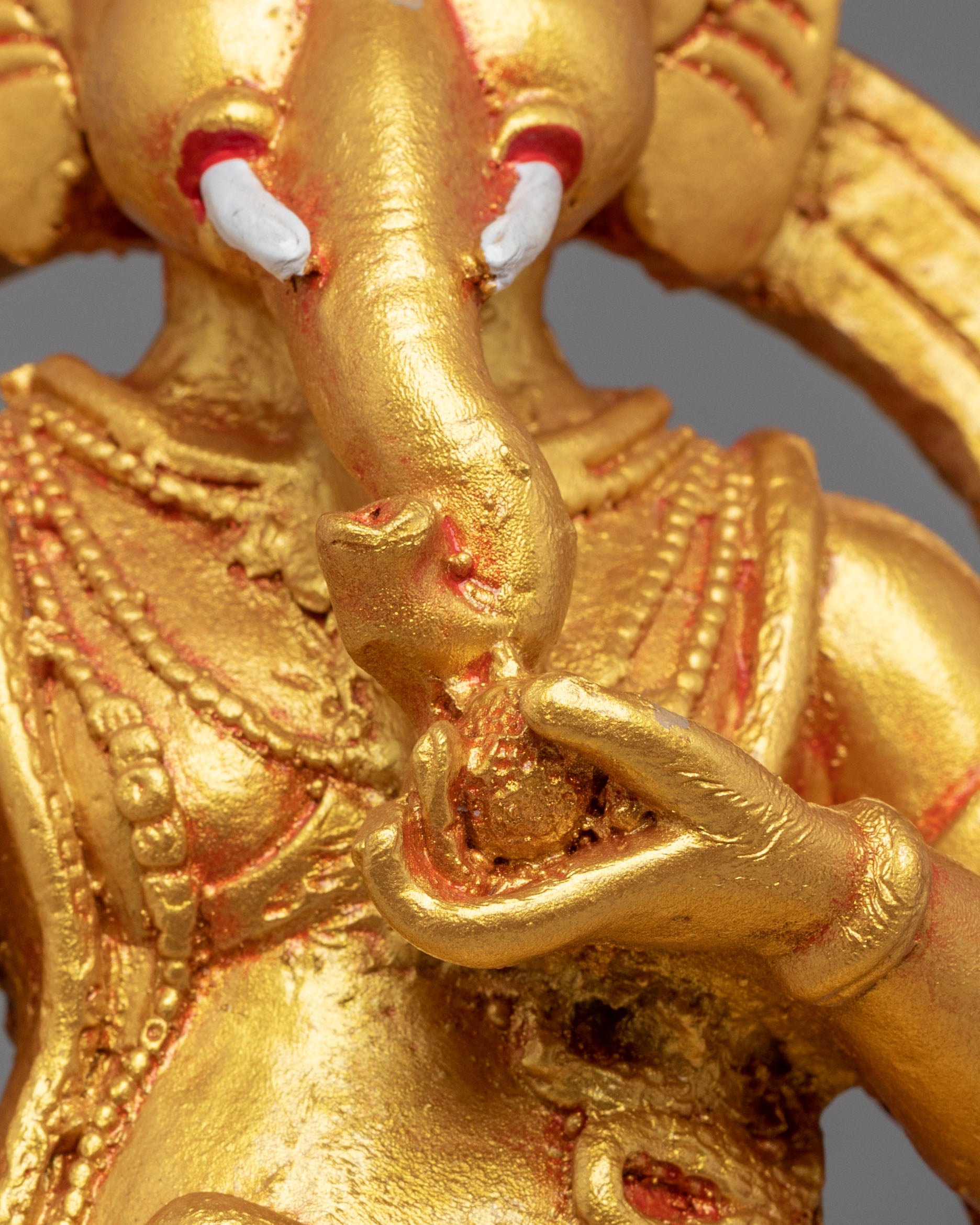 Divine Ganesha Deity Statue | Hindu Elephant God Figurine for Home Decor