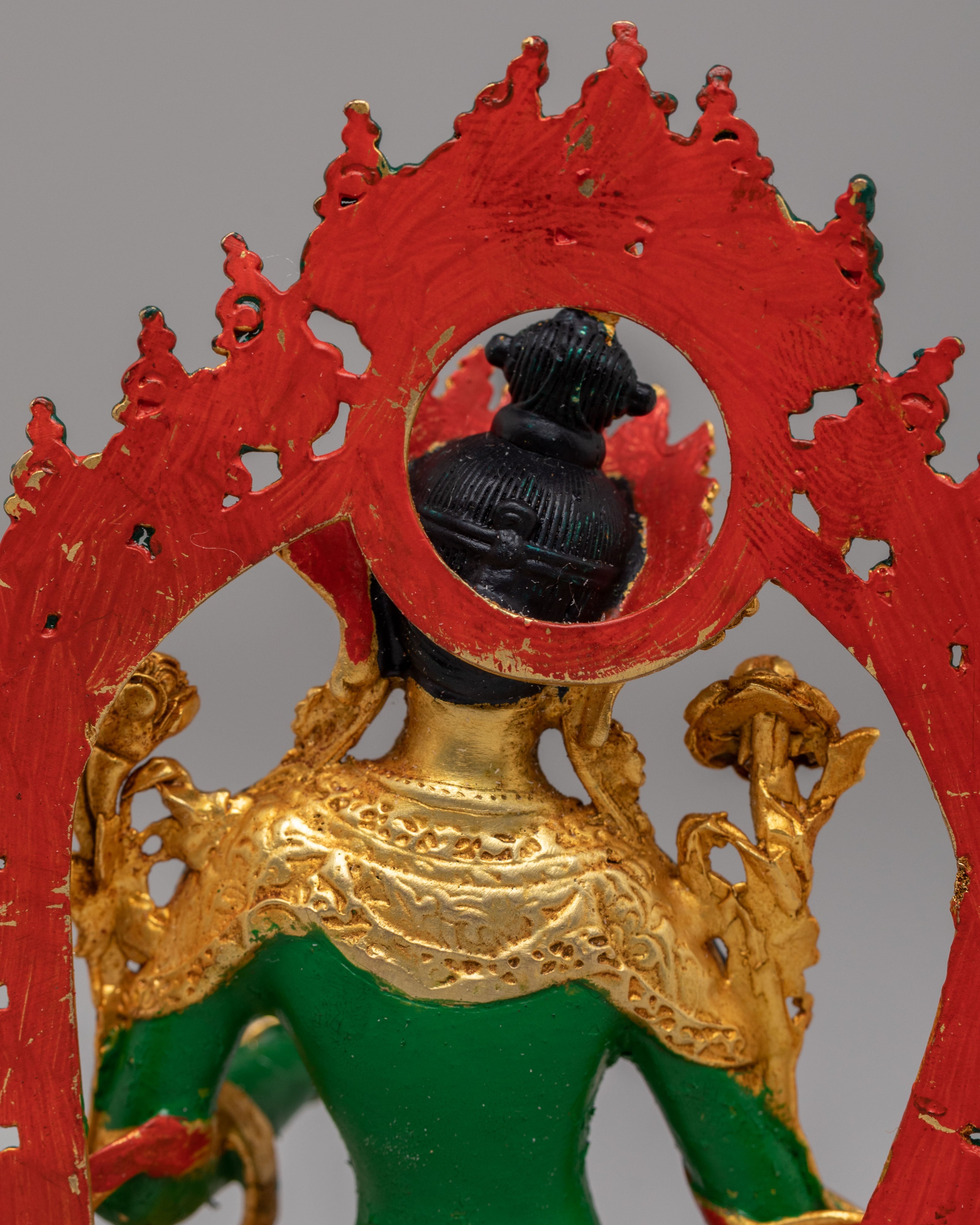 Green Tara Healing Goddess Statue | Symbol of Compassion