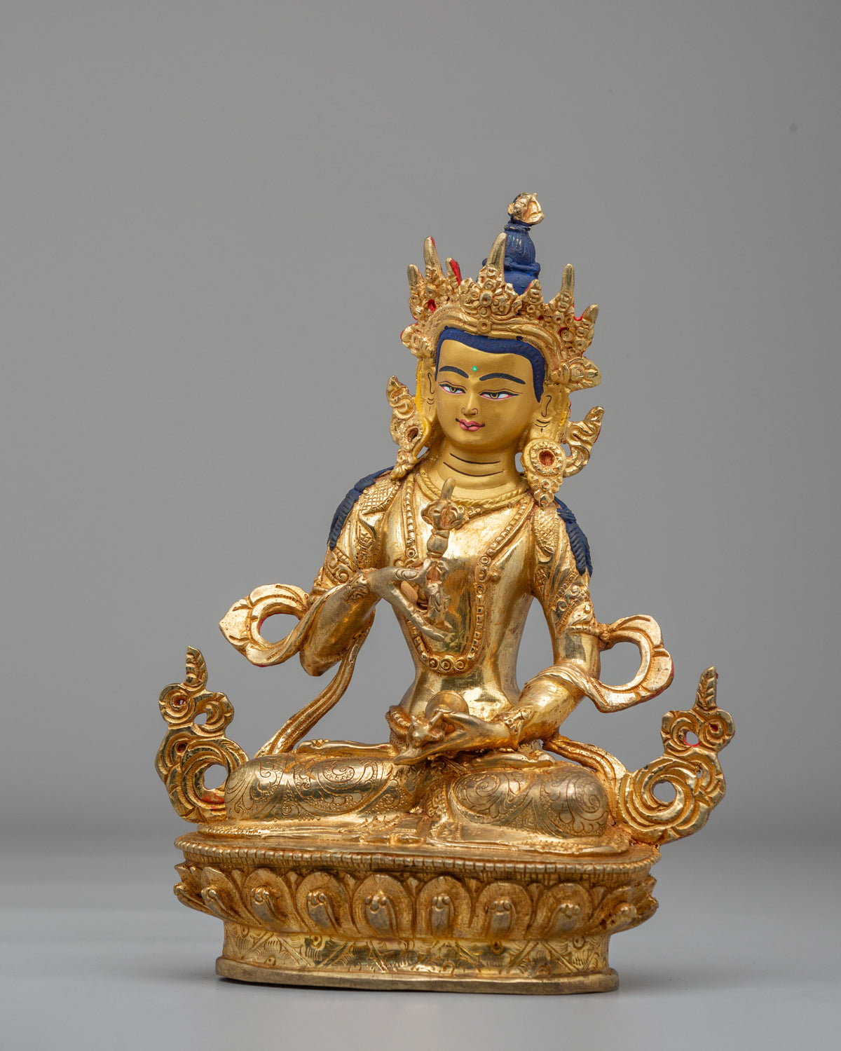 Vajrasattva Statue For Home Shrine | Tibetan Buddhist Deity Figurine