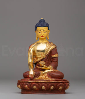 handcrafted-shakyamuni-buddha-copper-sculpture