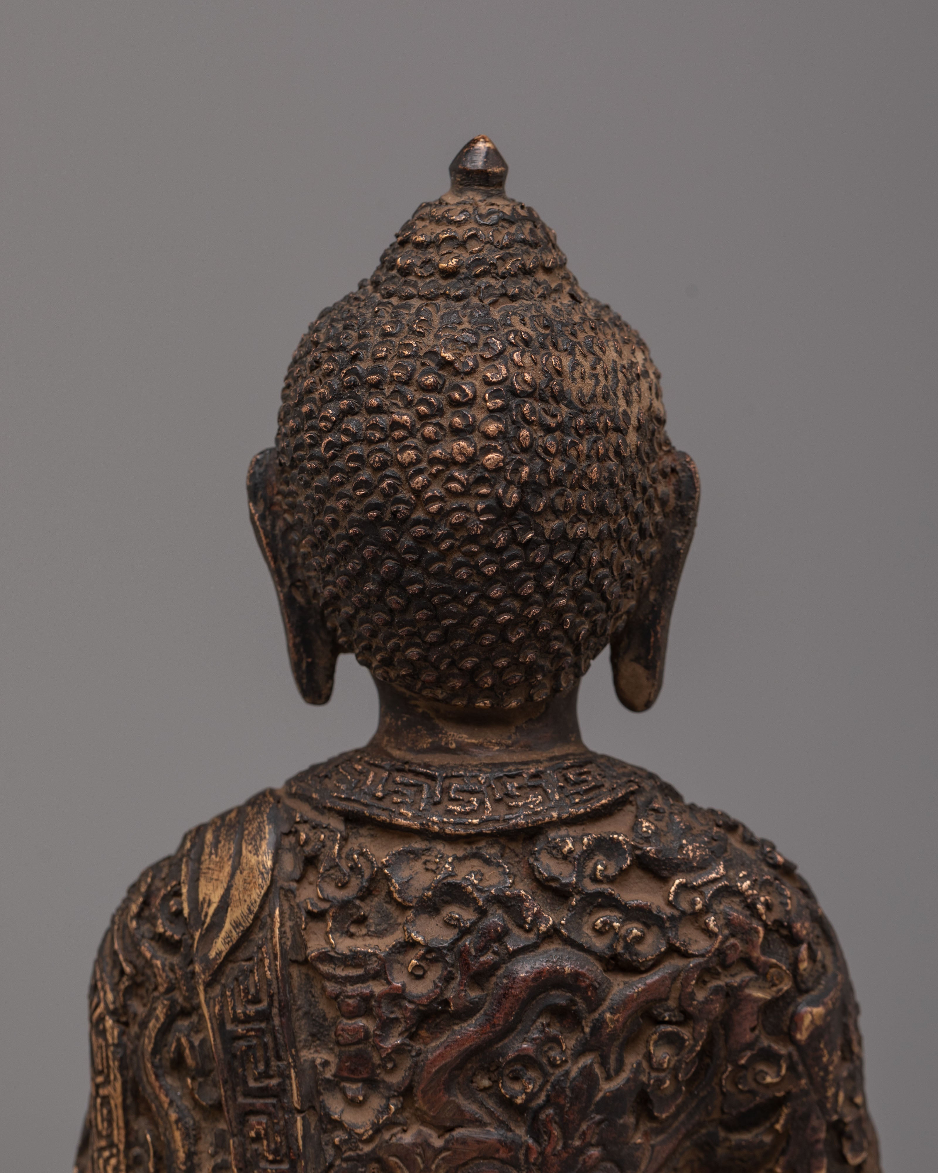 Sacred Tibetan Medicine Buddha Statue | Handcrafted Copper Statue