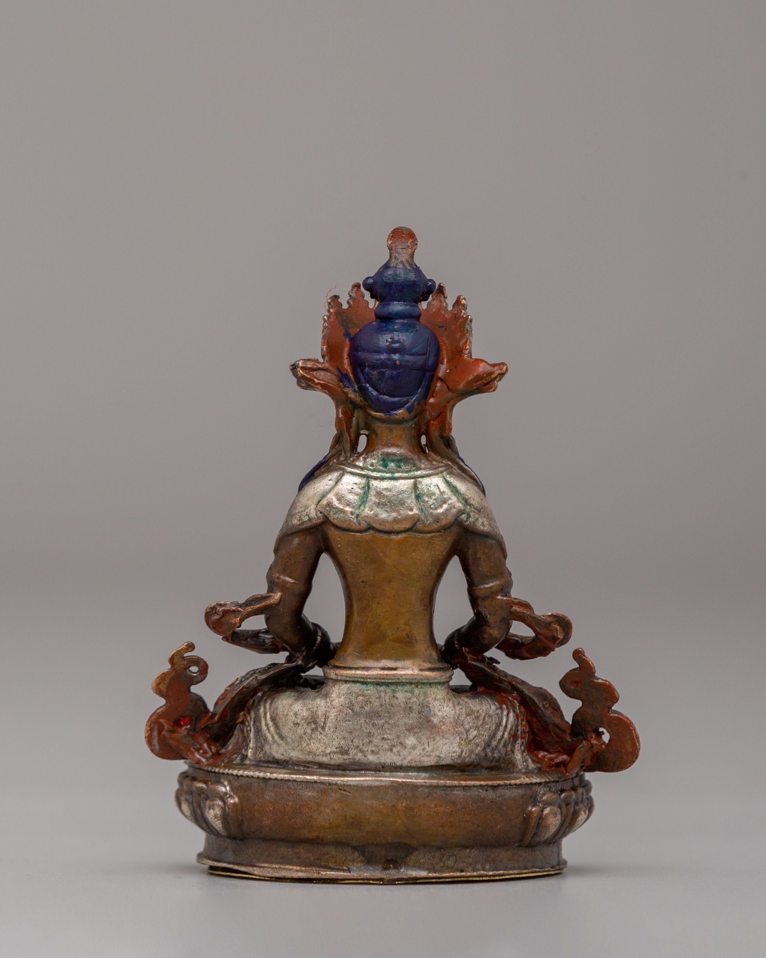 Himalayan Amitayus Altar Statue | Meditation & Spiritual Growth