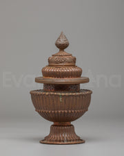 Handcrafted Altar Buddhist Rice Pot