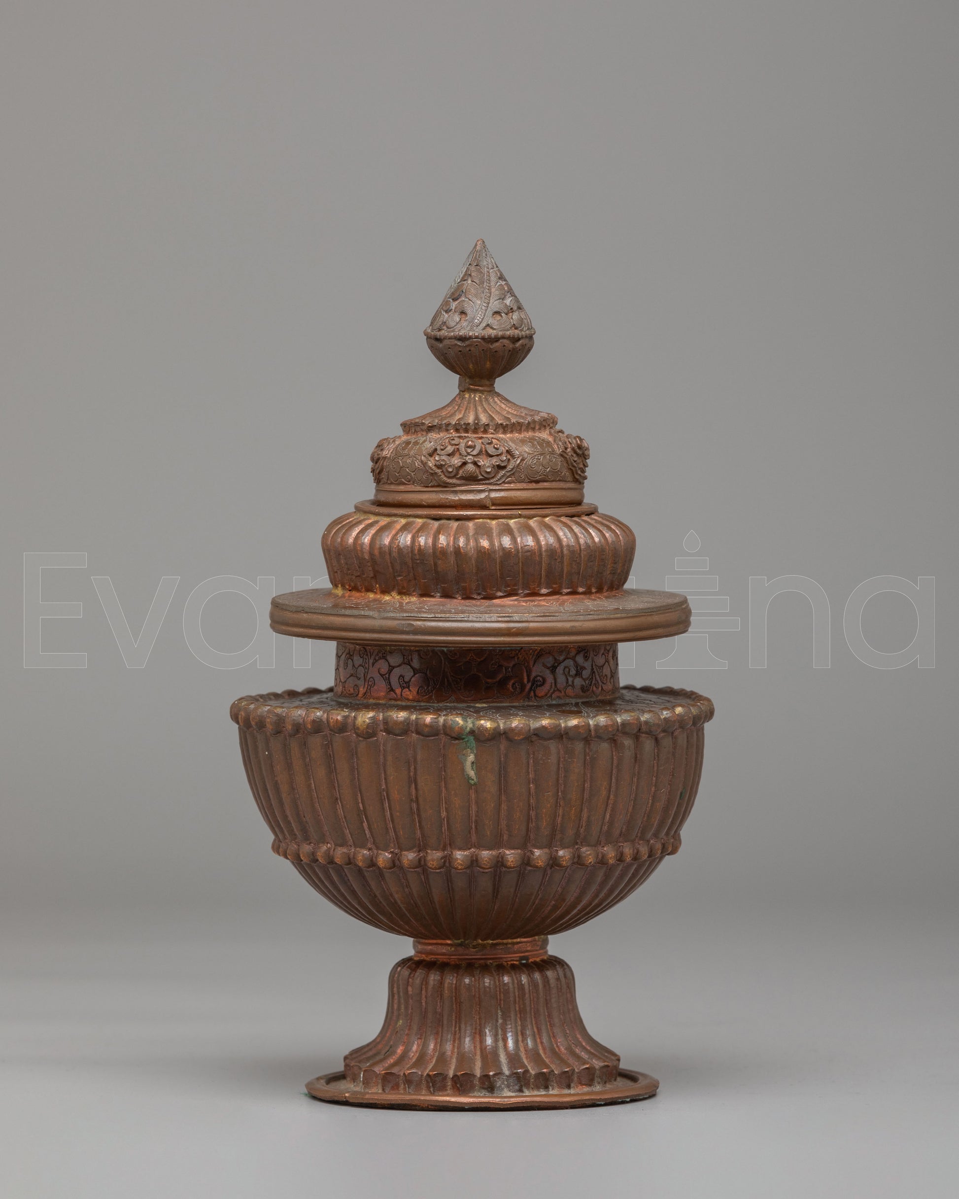 Handcrafted Altar Buddhist Rice Pot