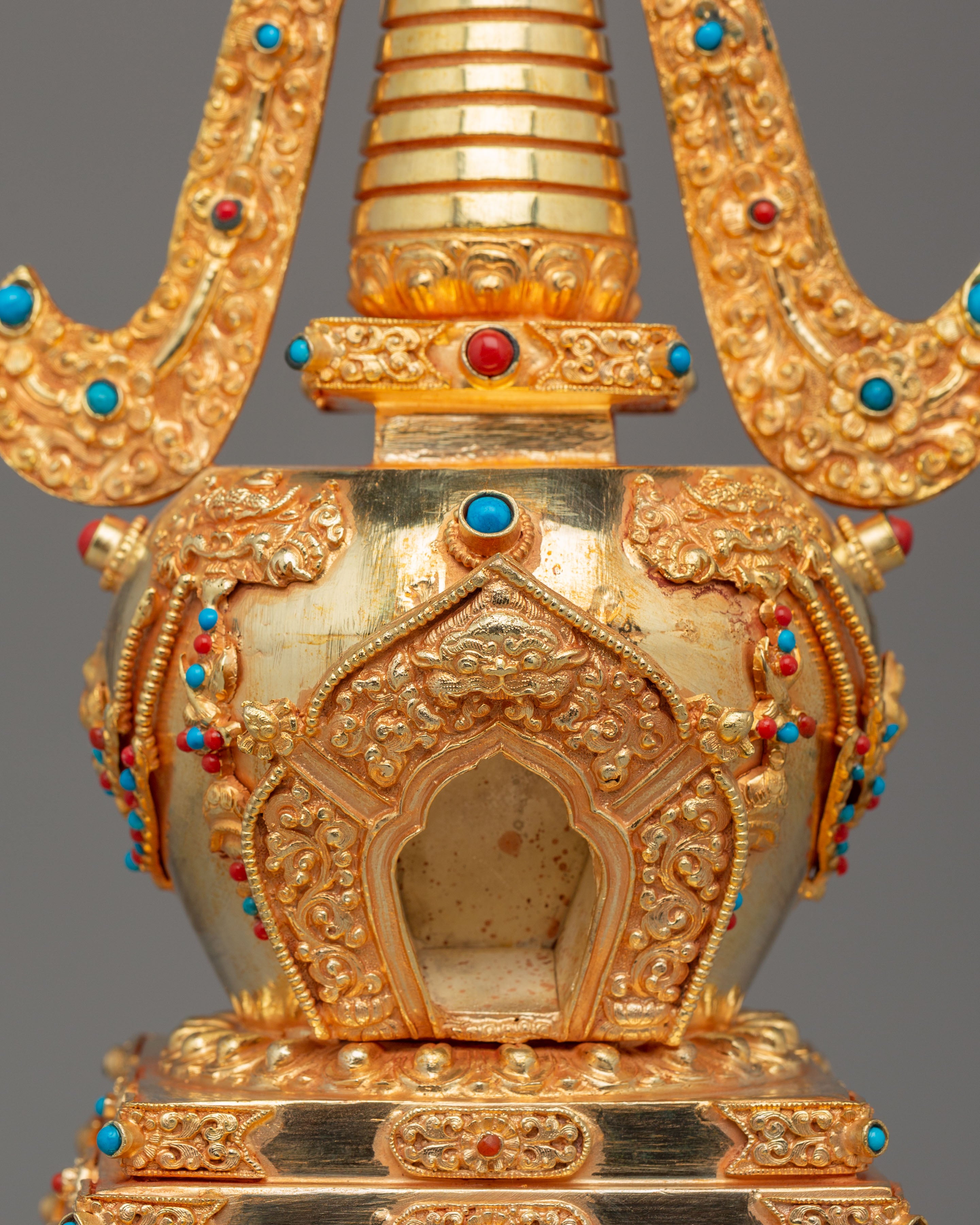Tibetan Enlightenment Stupa | Handcrafted Buddhist Shrine