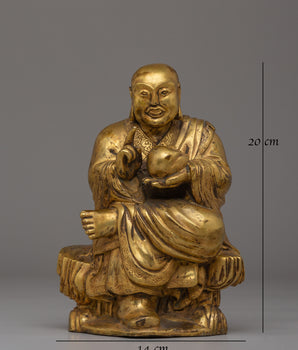 Sacred Laughing Buddha Statue | Symbol of Happiness and Abundance
