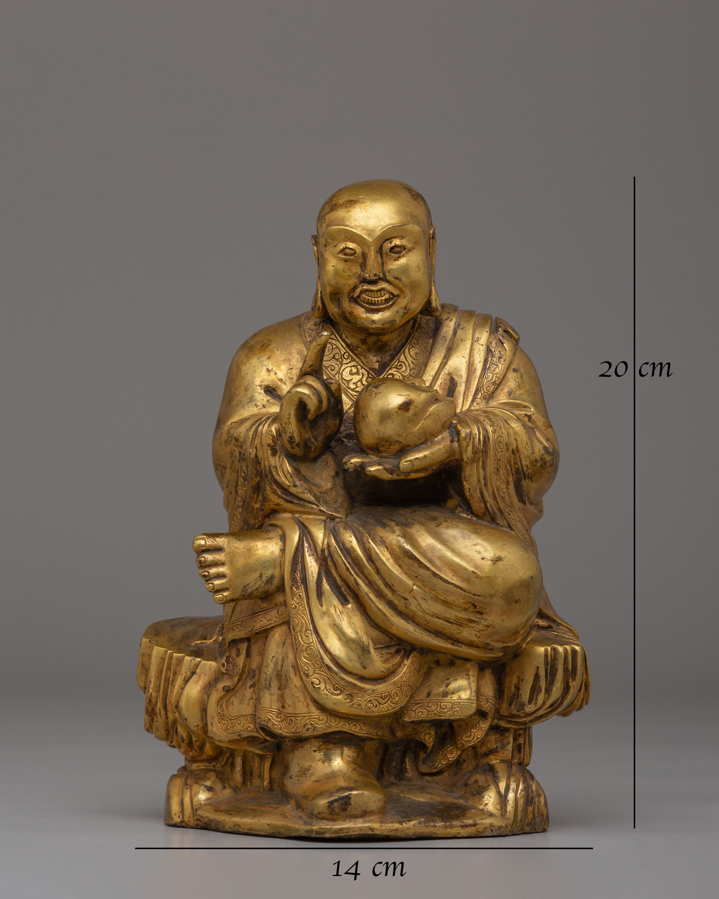 Sacred Laughing Buddha Statue | Symbol of Happiness and Abundance