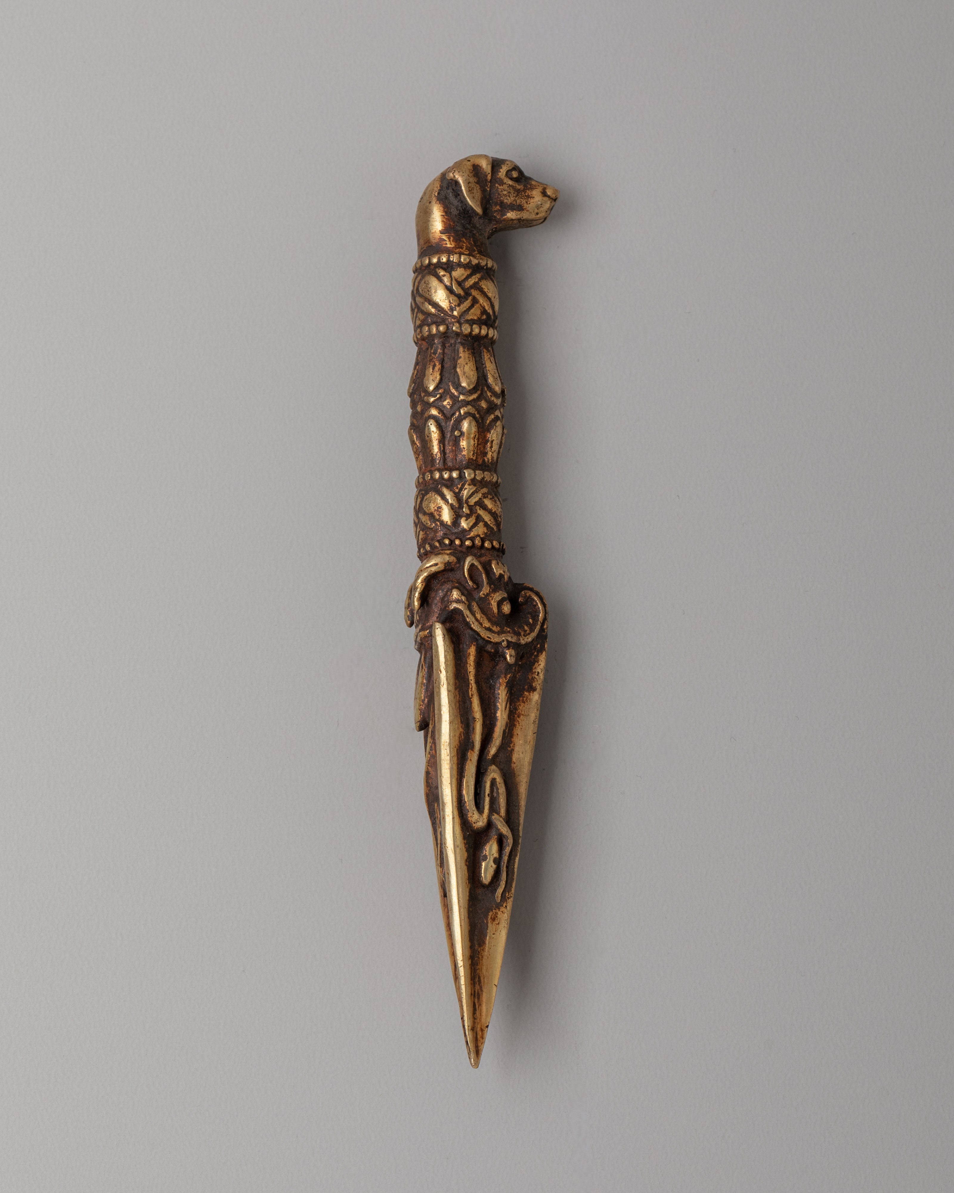 Sacred Buddhist Ritual Dagger | Phurba for Spiritual Practices